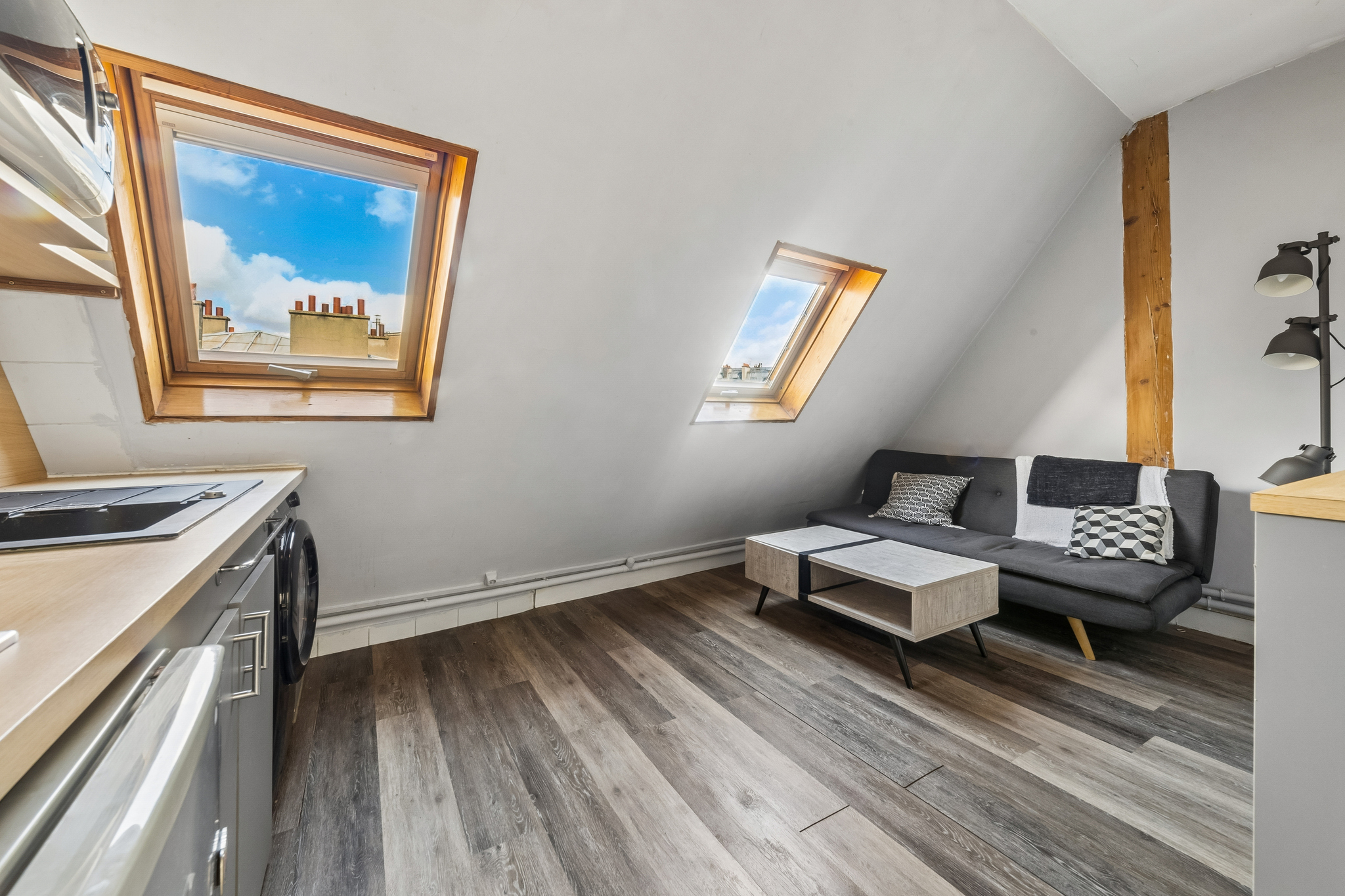 Jasmine – Top floor – 1-bedroom apartment – 32.54 m² floor area – Balcony