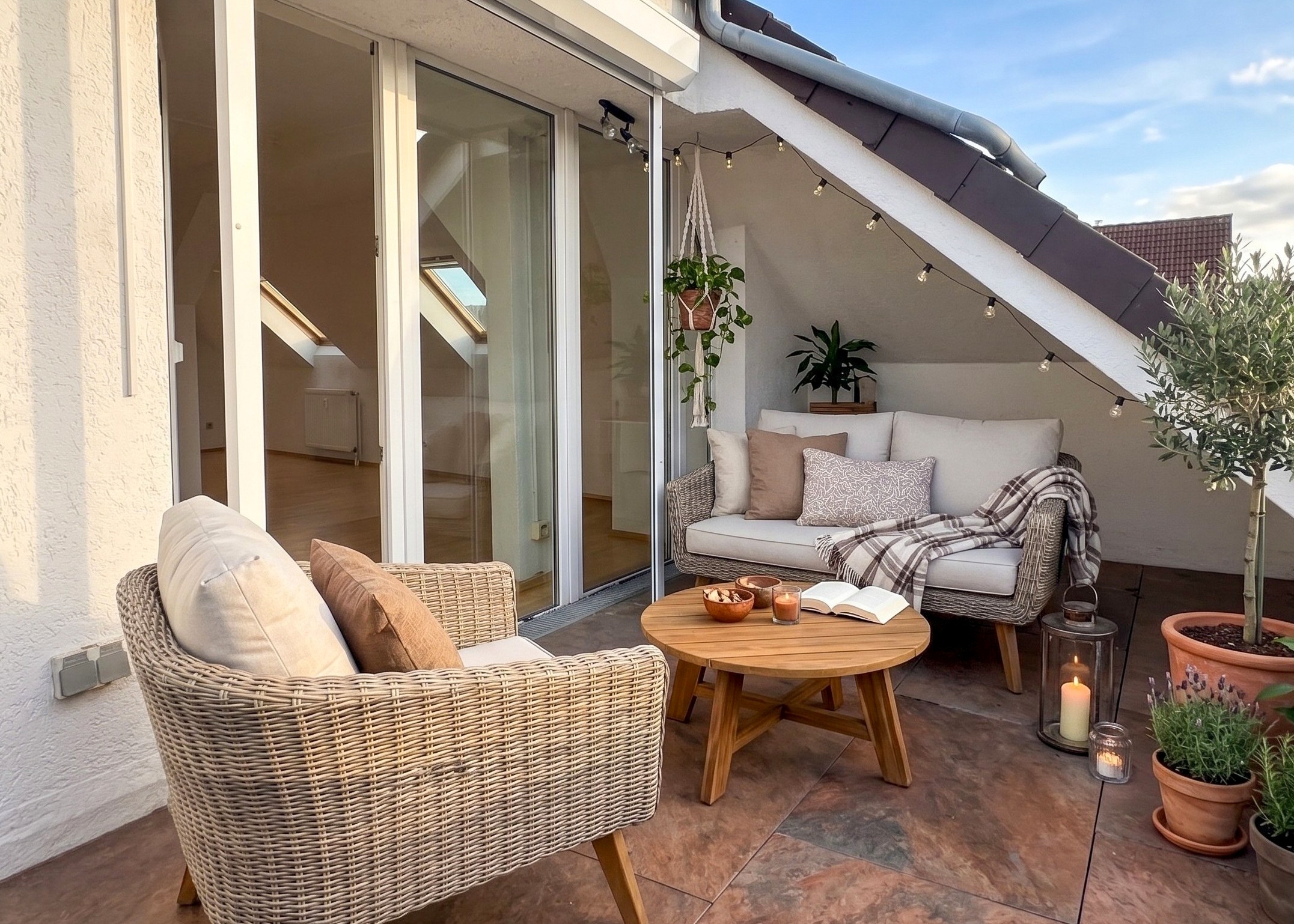 Maisonettewohnung mit Weitblick und individuellem Gestaltungsspielraum [AI-modified]