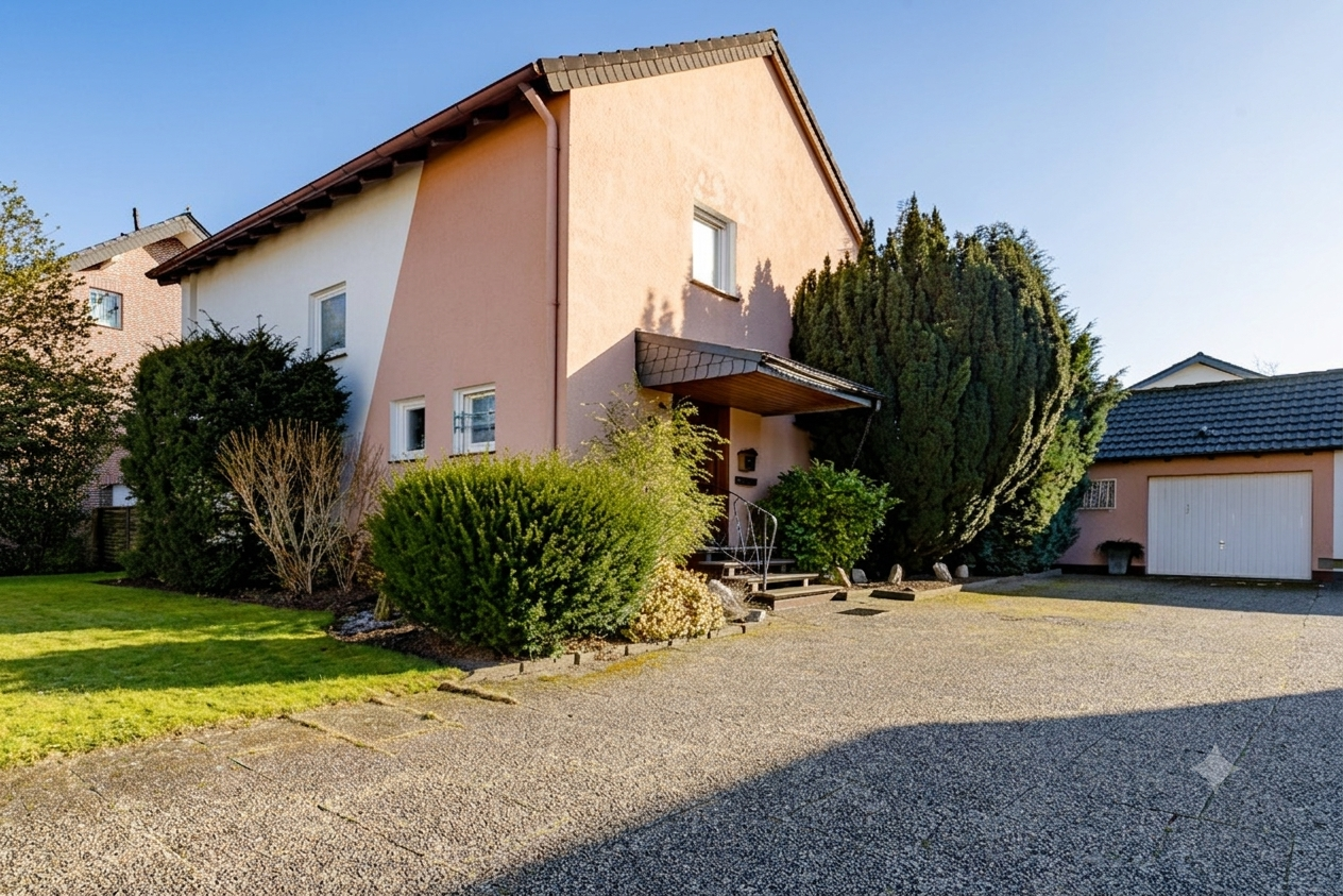Gemütliches Einfamilienhaus mit Südgarten, Balkon & eigener Sauna