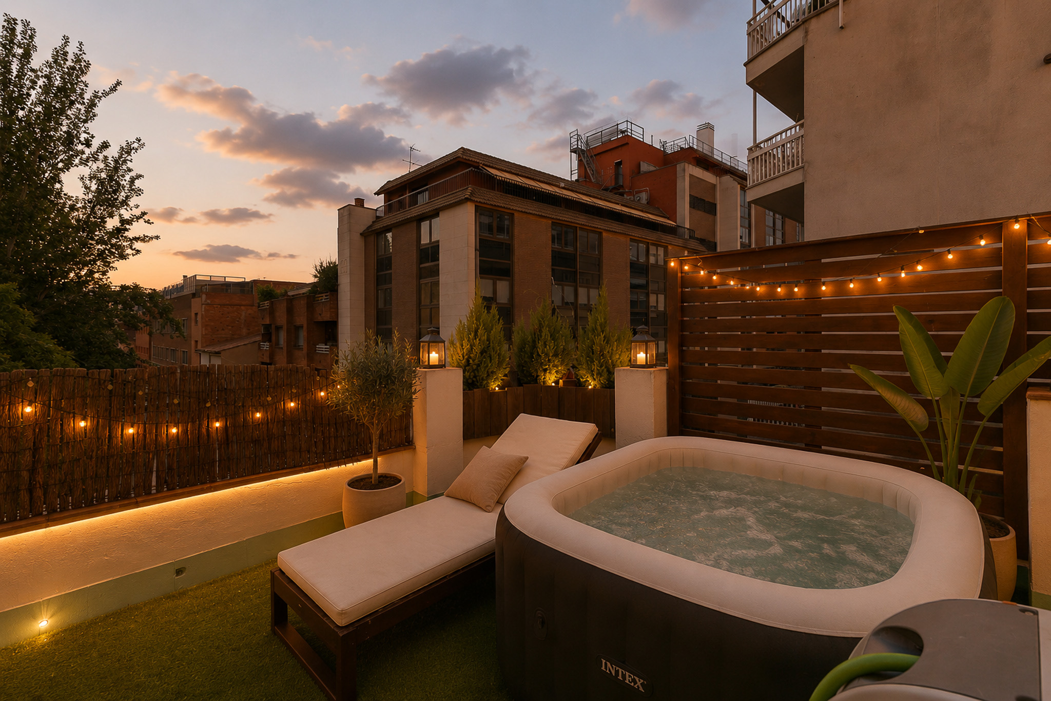 Industrial-style house in downtown Mollet.