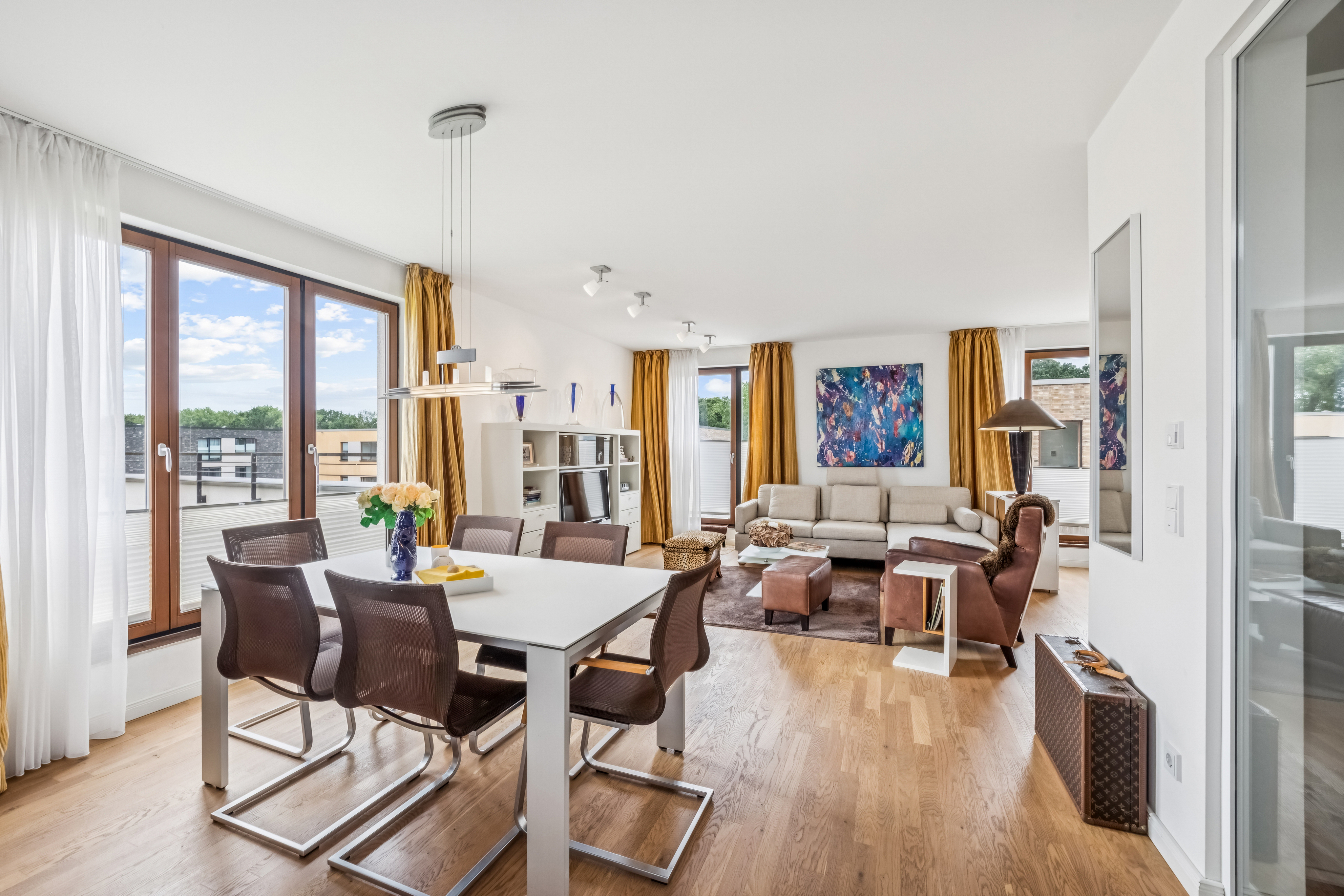 Penthouse über dem Alten Güterbahnhof