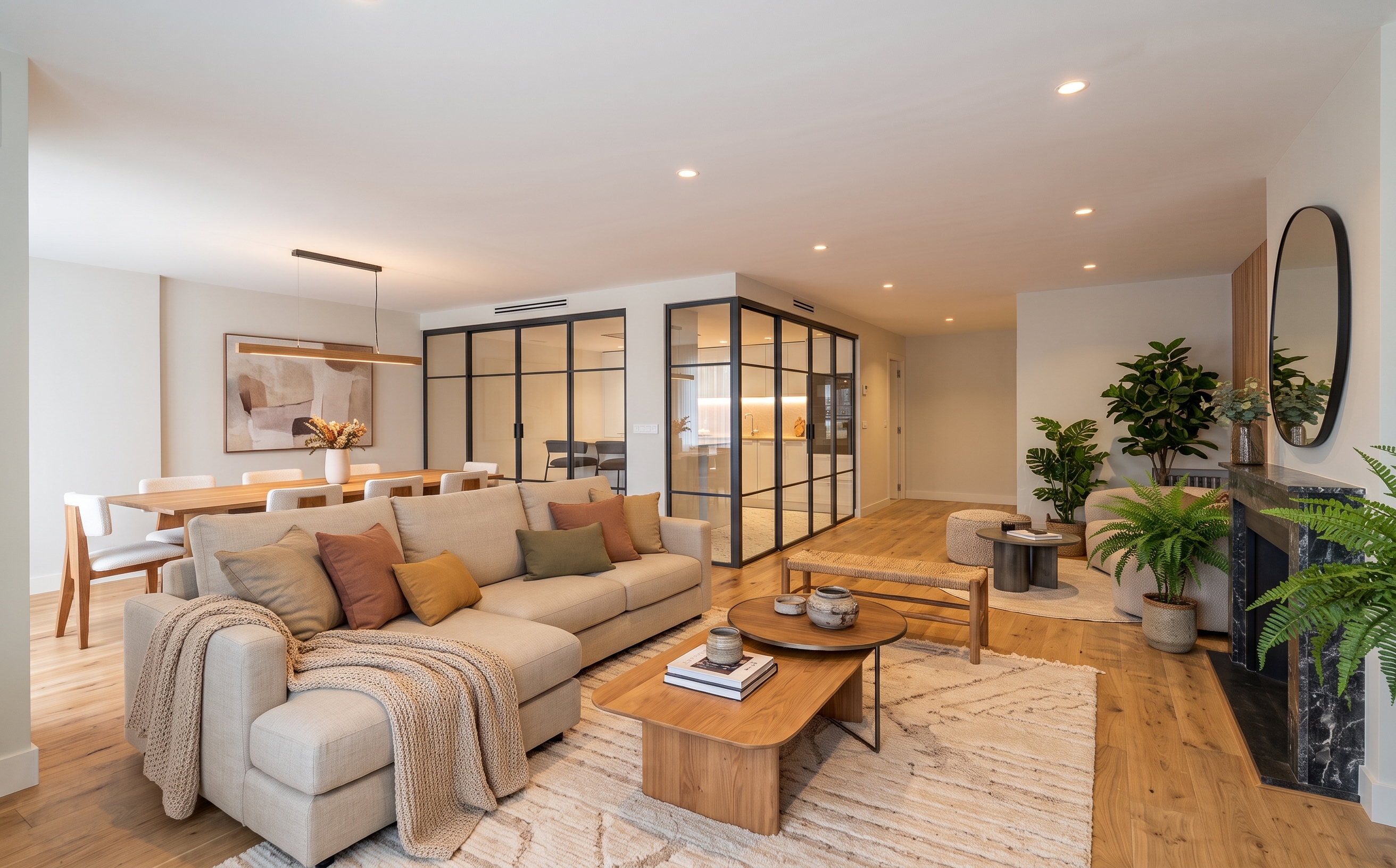 Superb brand new property with garage, on Castelló Street. [Modifié par IA]