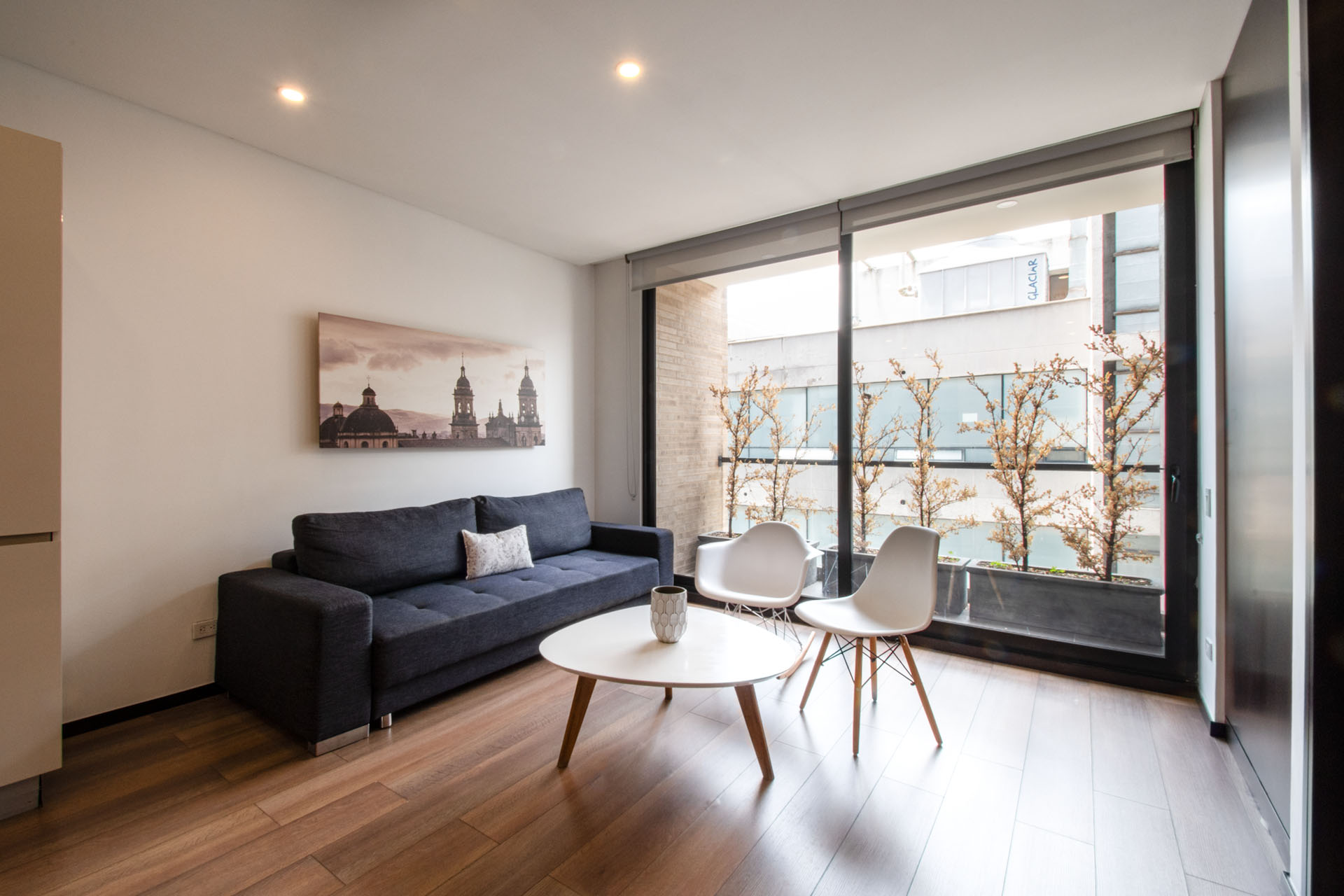 Moderno apartamento amoblado para arriendo en Chicó