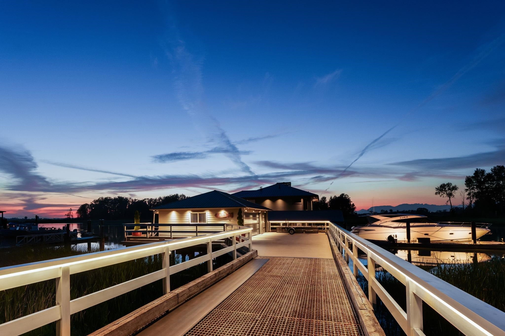 Luxury Float Home Estate with Private 60’ Dock