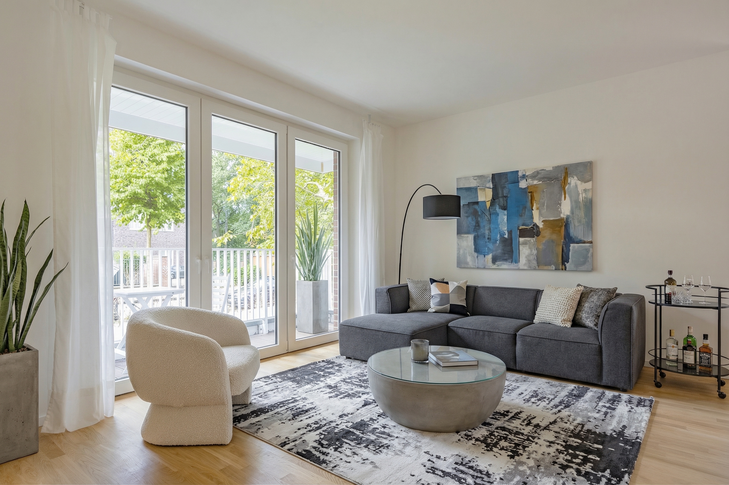 Neuwertige Maisonette-Wohnung mit Garten und hochwertiger Ausstattung