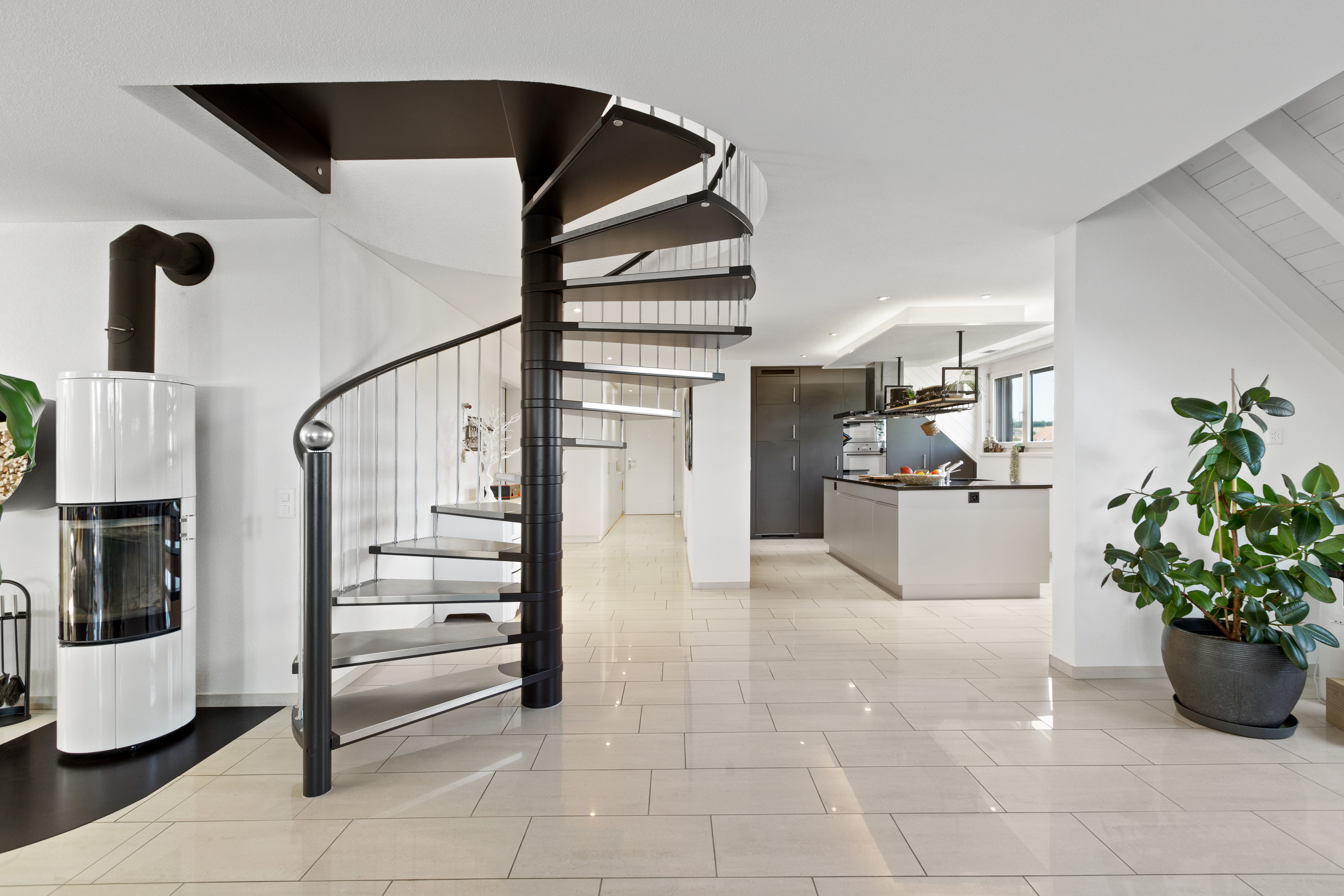 Living in style across two floors