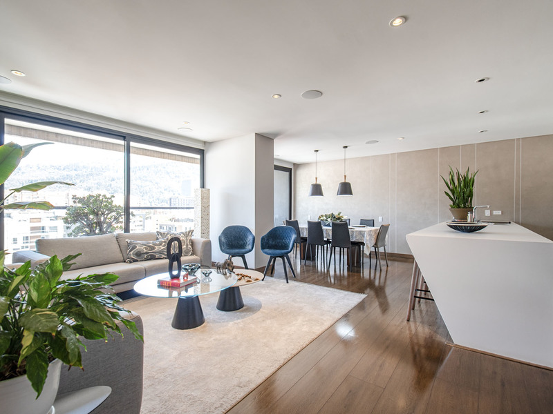 Moderno apartamento para venta en Santa Paula