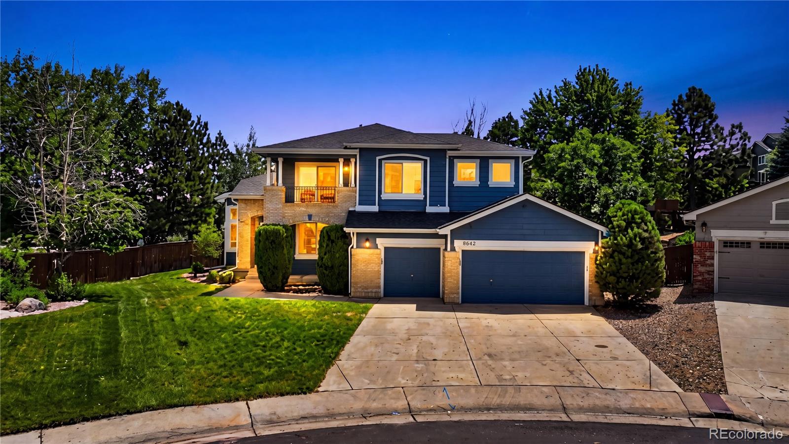 Highlands Ranch, Colorado. Rare nearly 1/2 Acre Lot