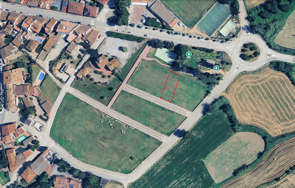 528 m² großes Baugrundstück in ruhiger Wohnlage in Vila-sacra