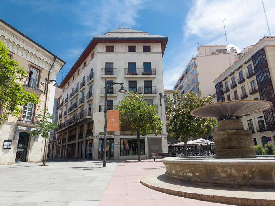 Vivienda señorial con garaje en pleno centro de la ciudad