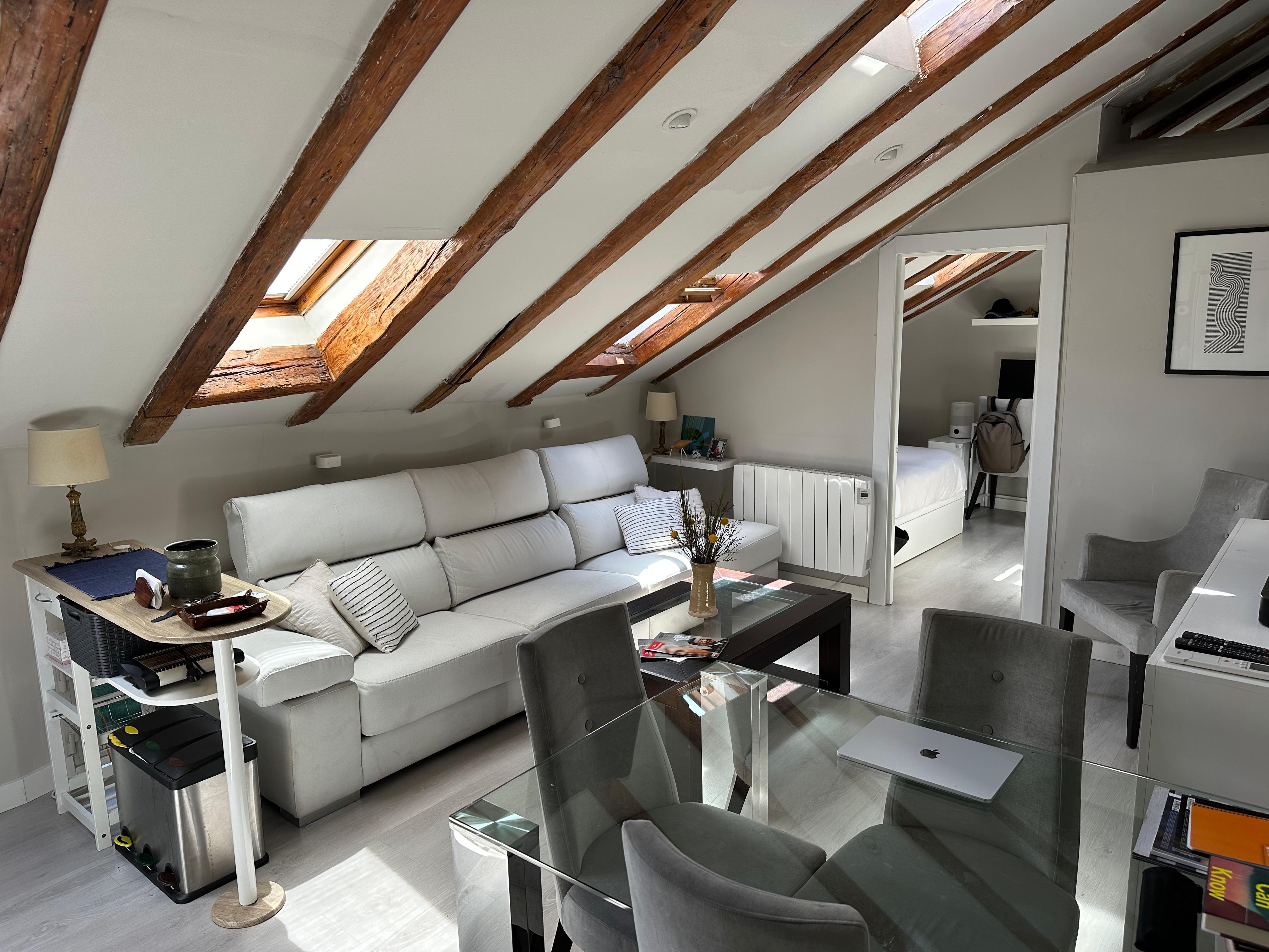 Bright newly renovated studio in Justicia