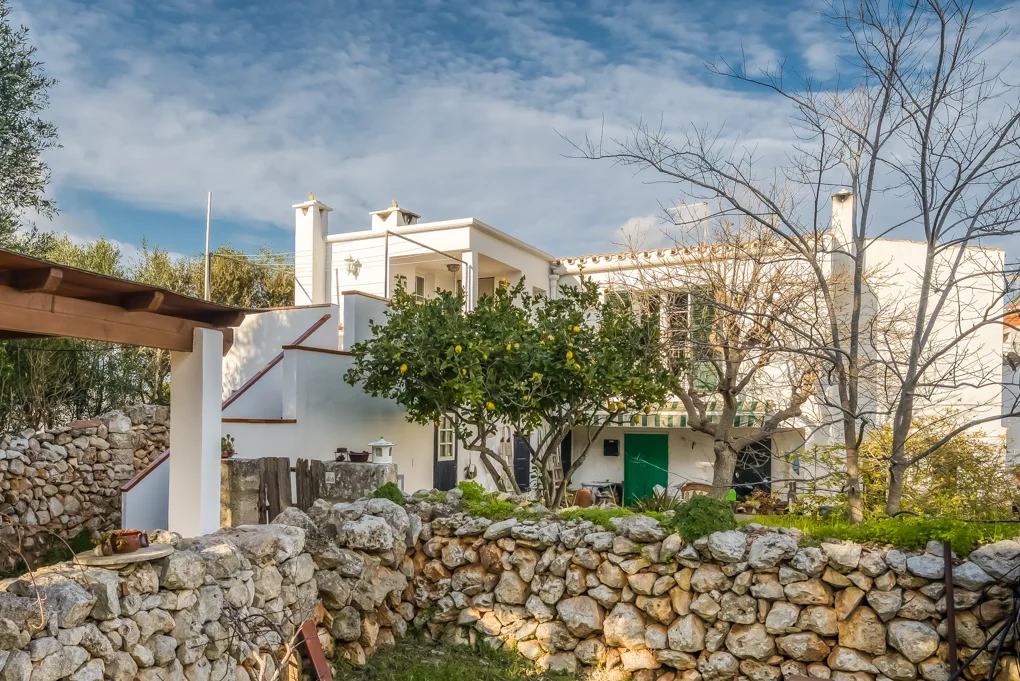 Erste Etage in einem Landhaus in Binifadet, Menorca