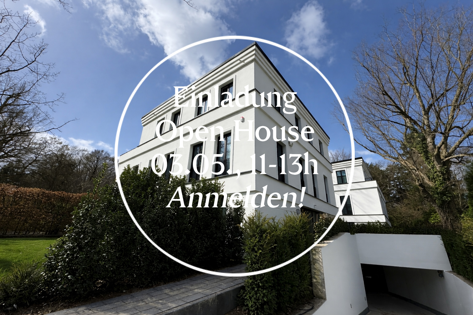 OPEN HOUSE AM 03.05.* Traumwohnung mit sonnigem Garten!