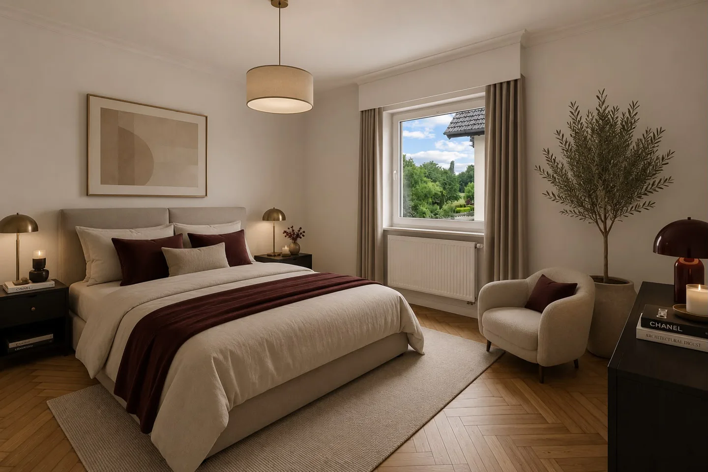 Exklusive 3,5-Zimmer-Wohnung mit Wintergarten, Designerbad und idyllischem Gartenparadies - Foto 4