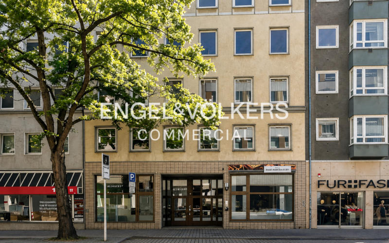 Bürohaus mit attraktiven Ladenflächen im Erdgeschoss