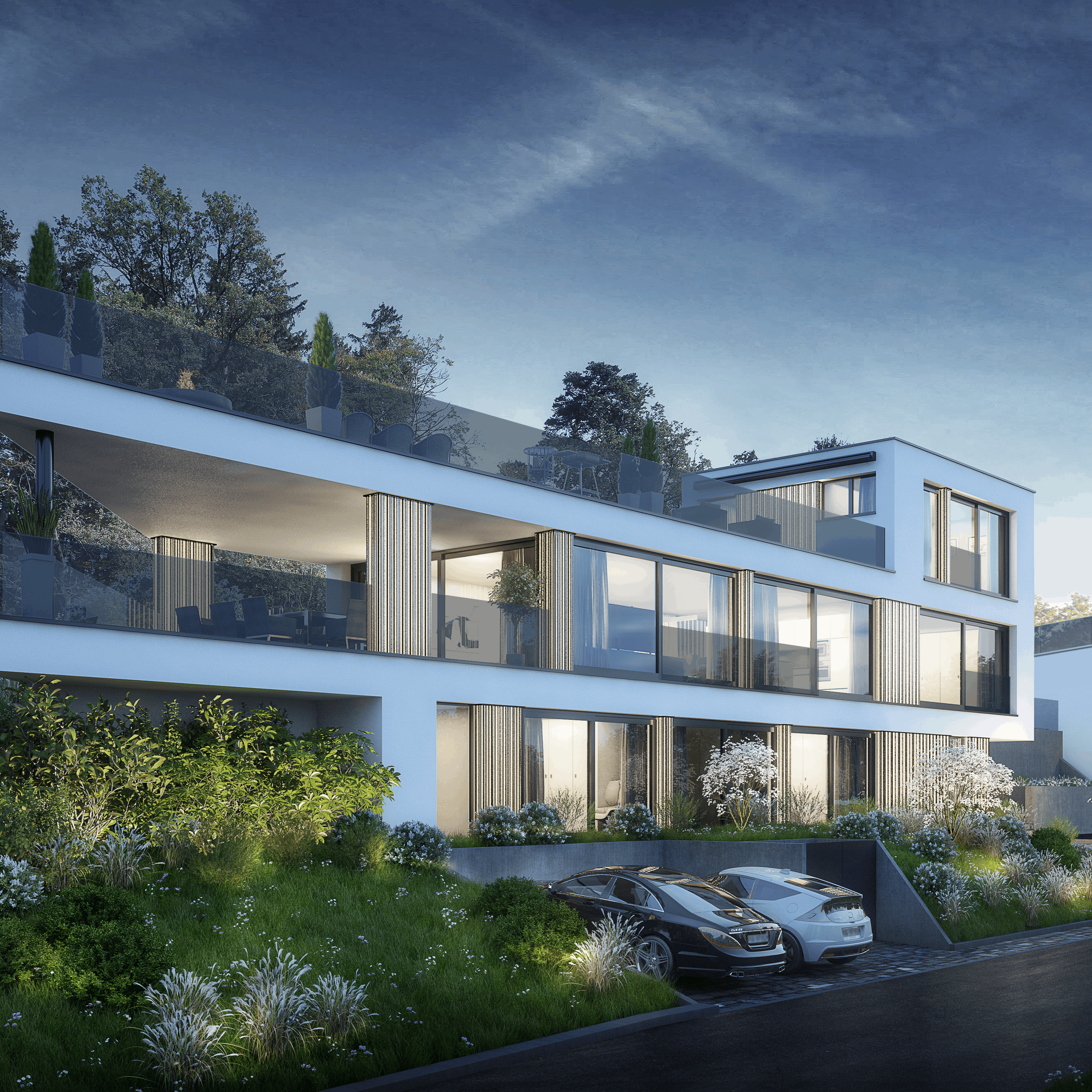 Zumikon Heights: Luxuriöse Neubau Villa mit Weitsicht