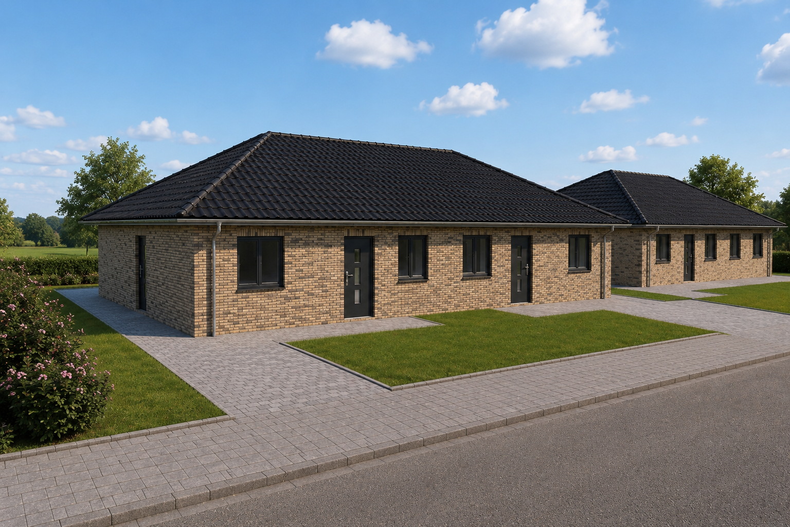 Gutes Wohnen | Gut geplant                                                                             Neubau Doppelbungalow - Haus 2 - Einheit A