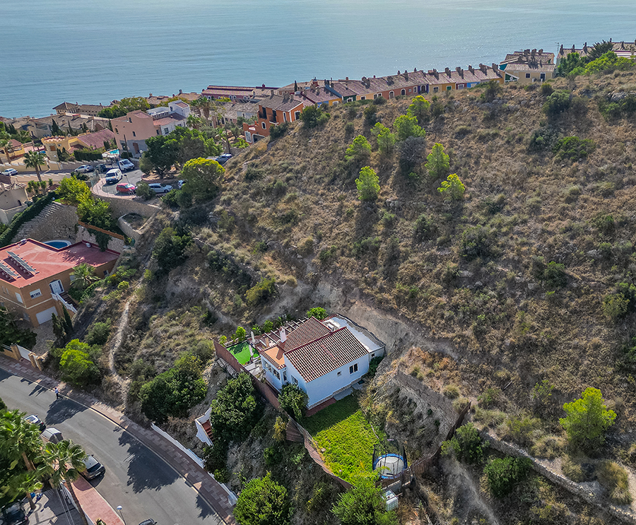 Meerblick und großes Entwicklungspotenzial in La Nucía