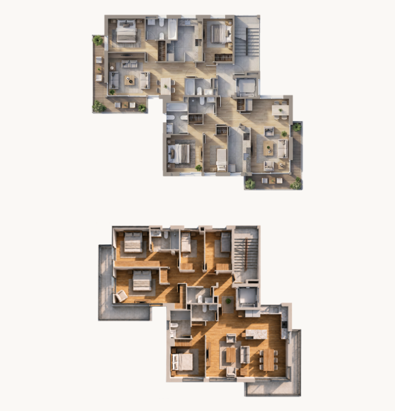 Discover in Horta-Guinardó, Barcelona: new build 2026 with terrace, garage, and panoramic sea and mountain views, 2 bedrooms and premium finishes