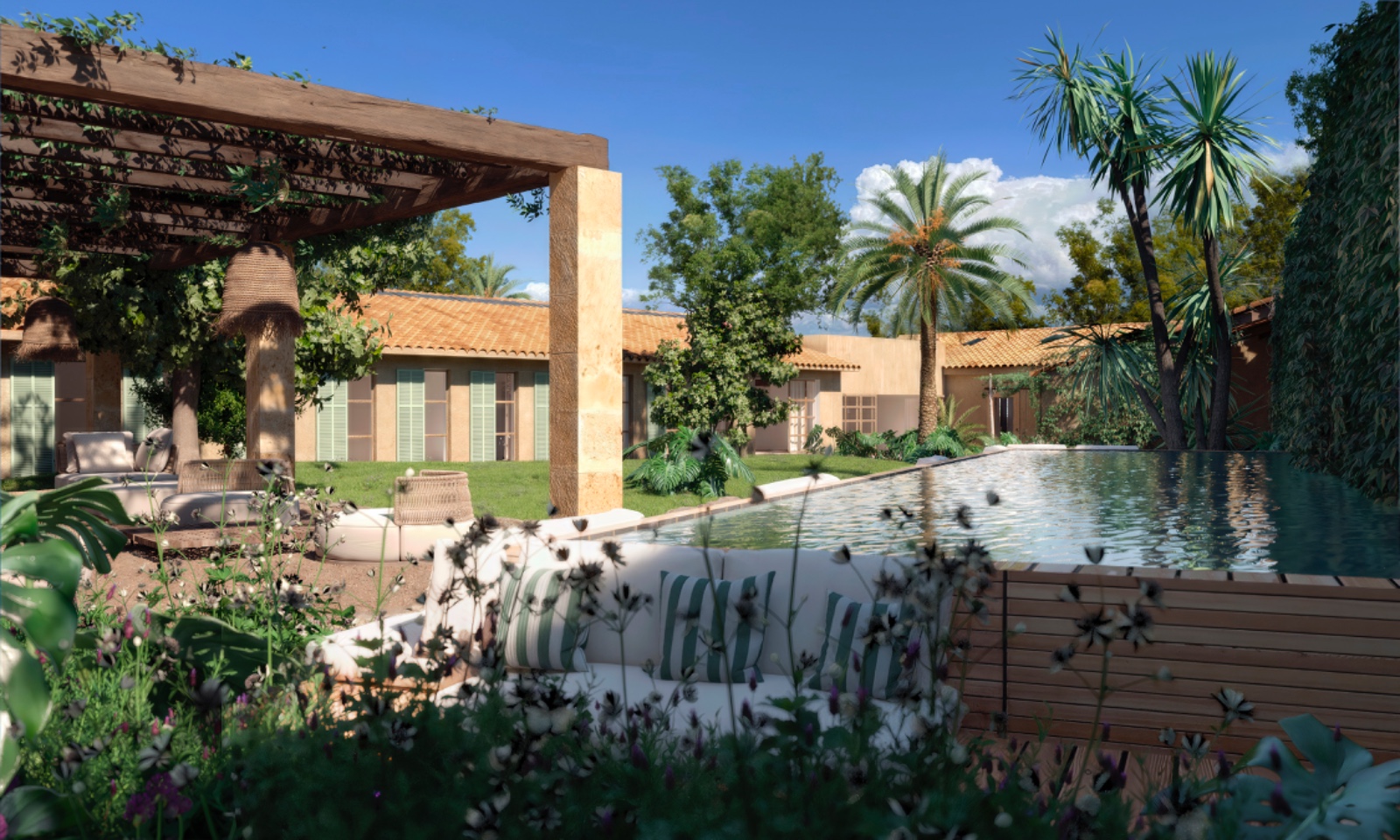Unique Historic Property in Establiments – Long-Term Rental
