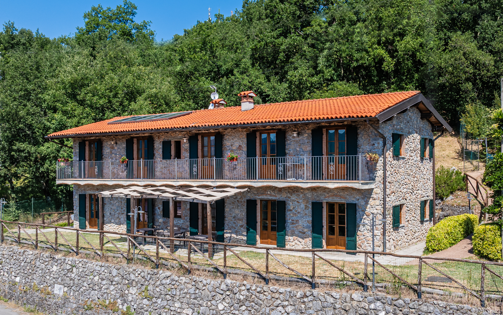 Authentisches toskanisches Landhaus mit Pool und Panoramablick im Herzen der Garfagnana