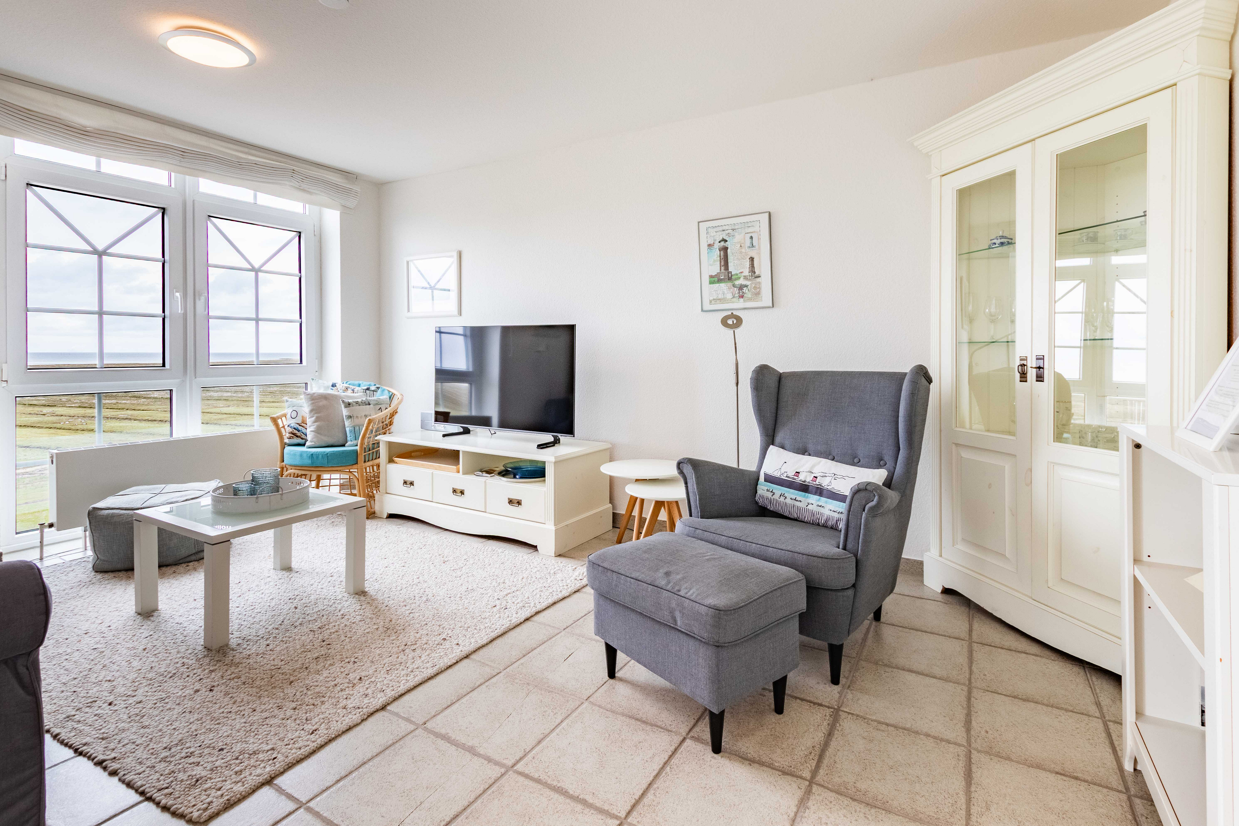Schicke 3-Raum-Maisonette-Wohnung mit Wattenmeerblick