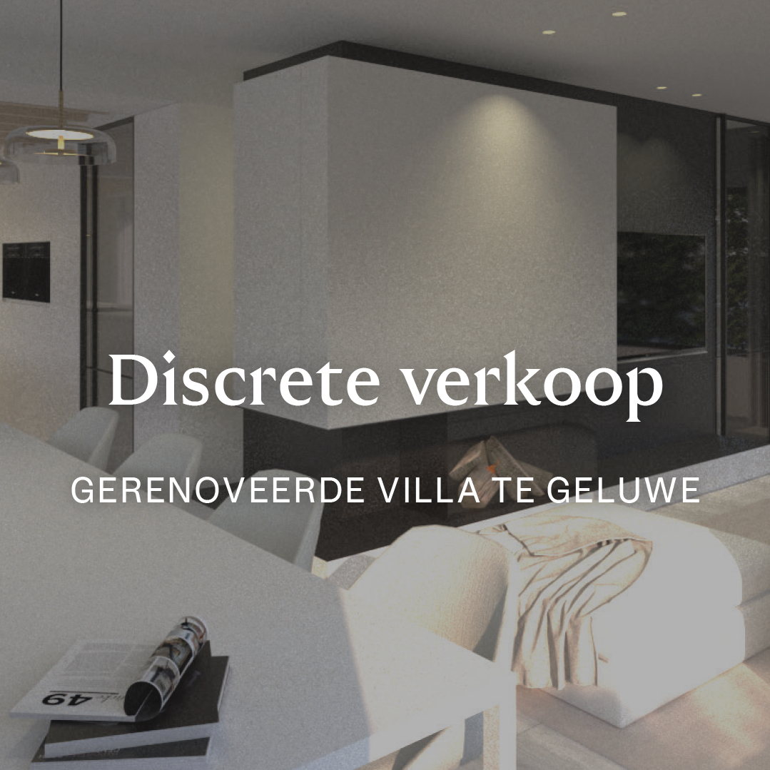 Villa exclusive en rénovation, emplacement de choix à Geluwe