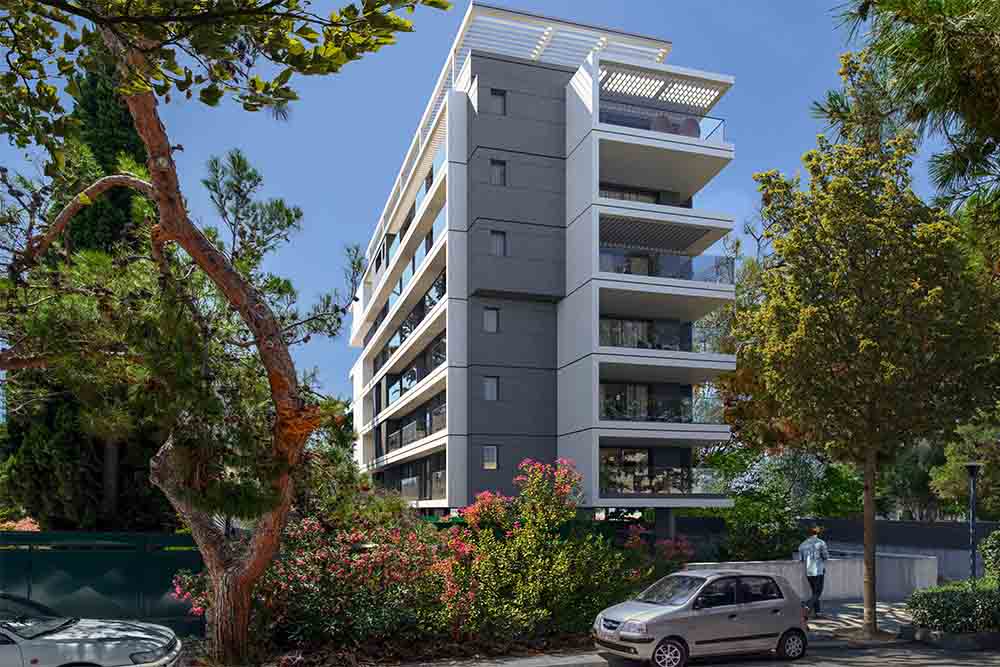 3rd floor newly built apartment of 106 sq.m.