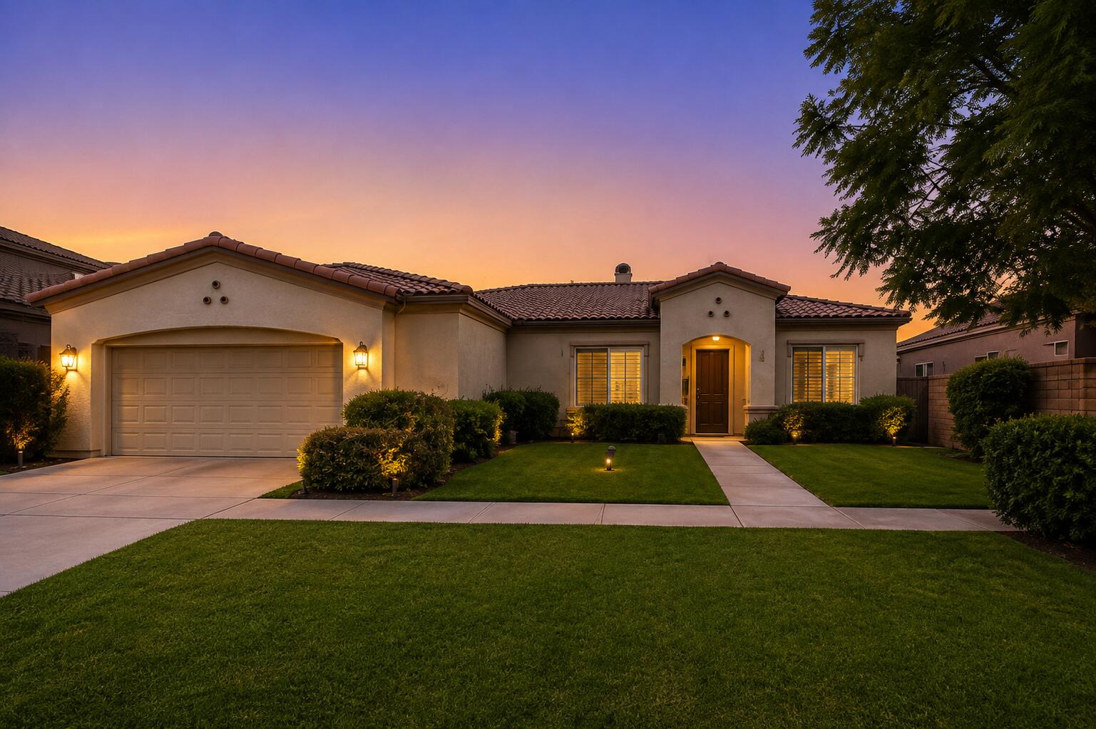 Spacious single-level home in the gated Esplanade community