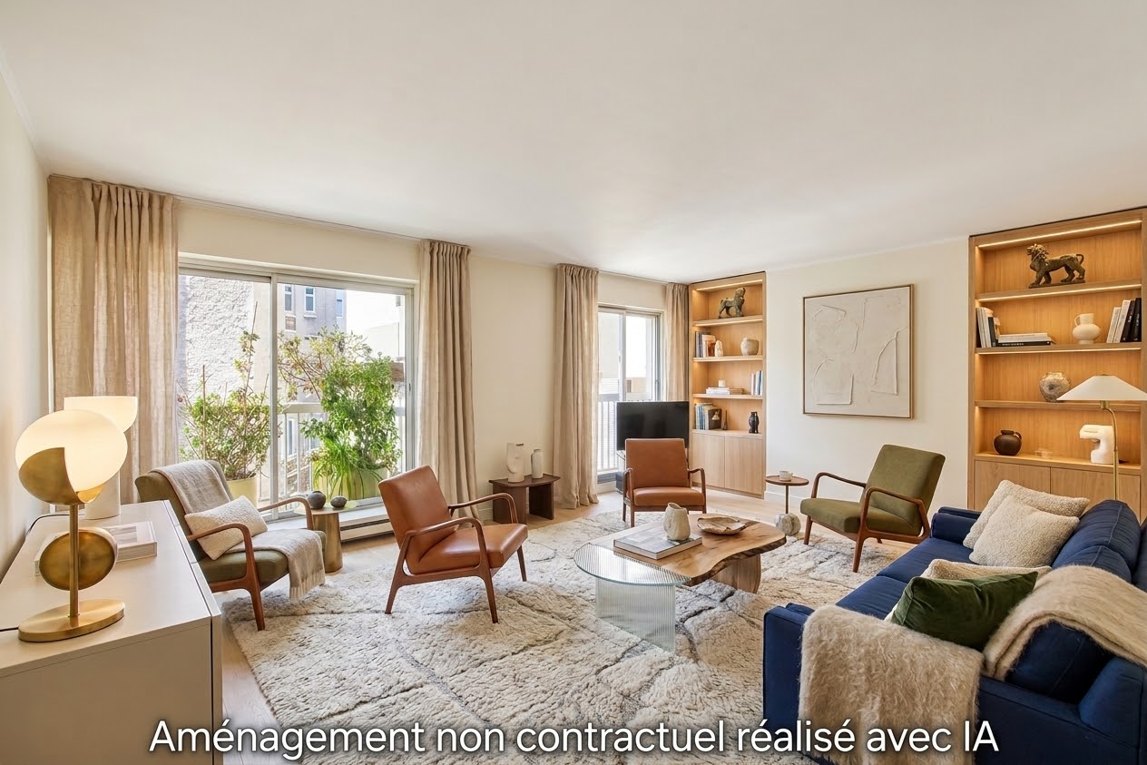 Trocadéro - Family 4-bedroom apartment on a high floor with balconies