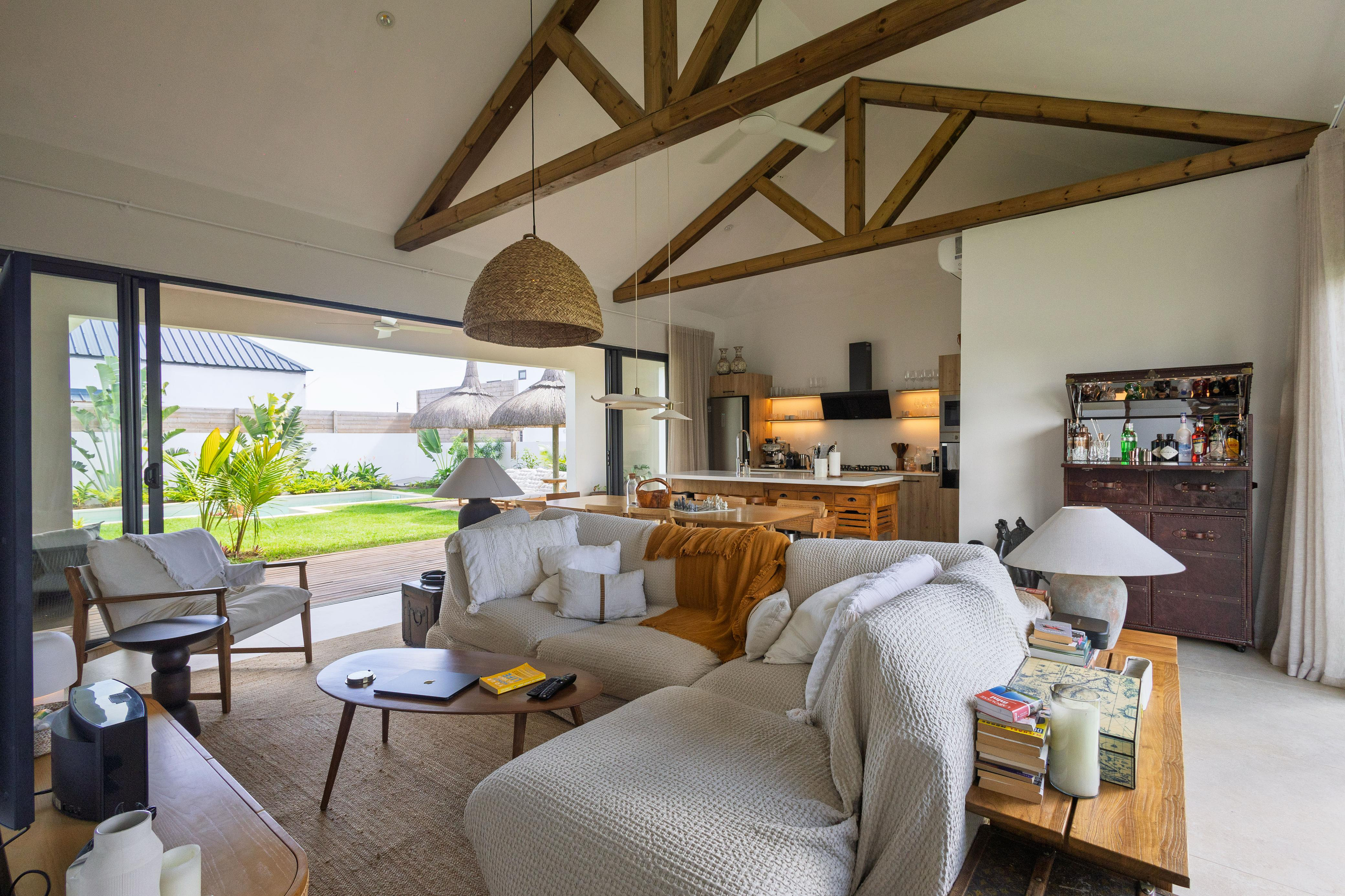 Villa impeccablement meublée avec piscine privée à Grand Baie