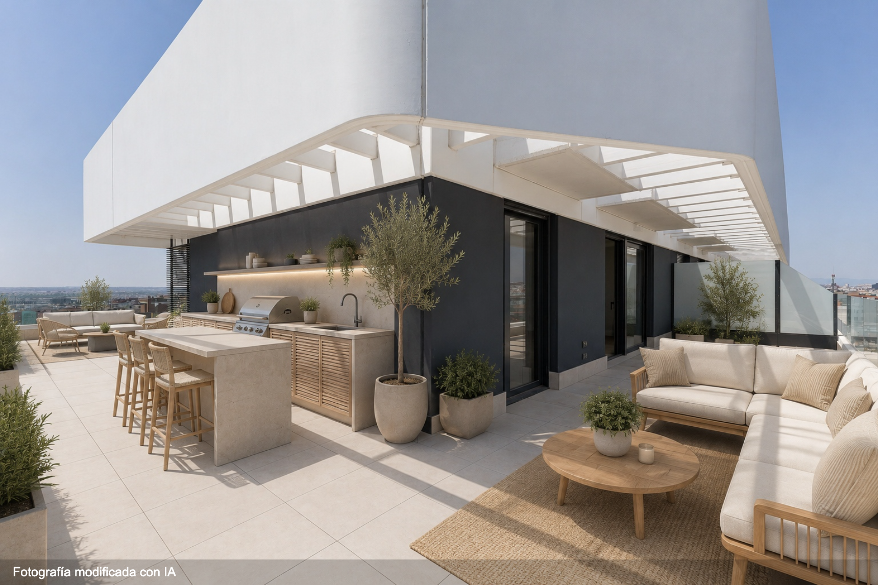 Spectacular duplex with terrace