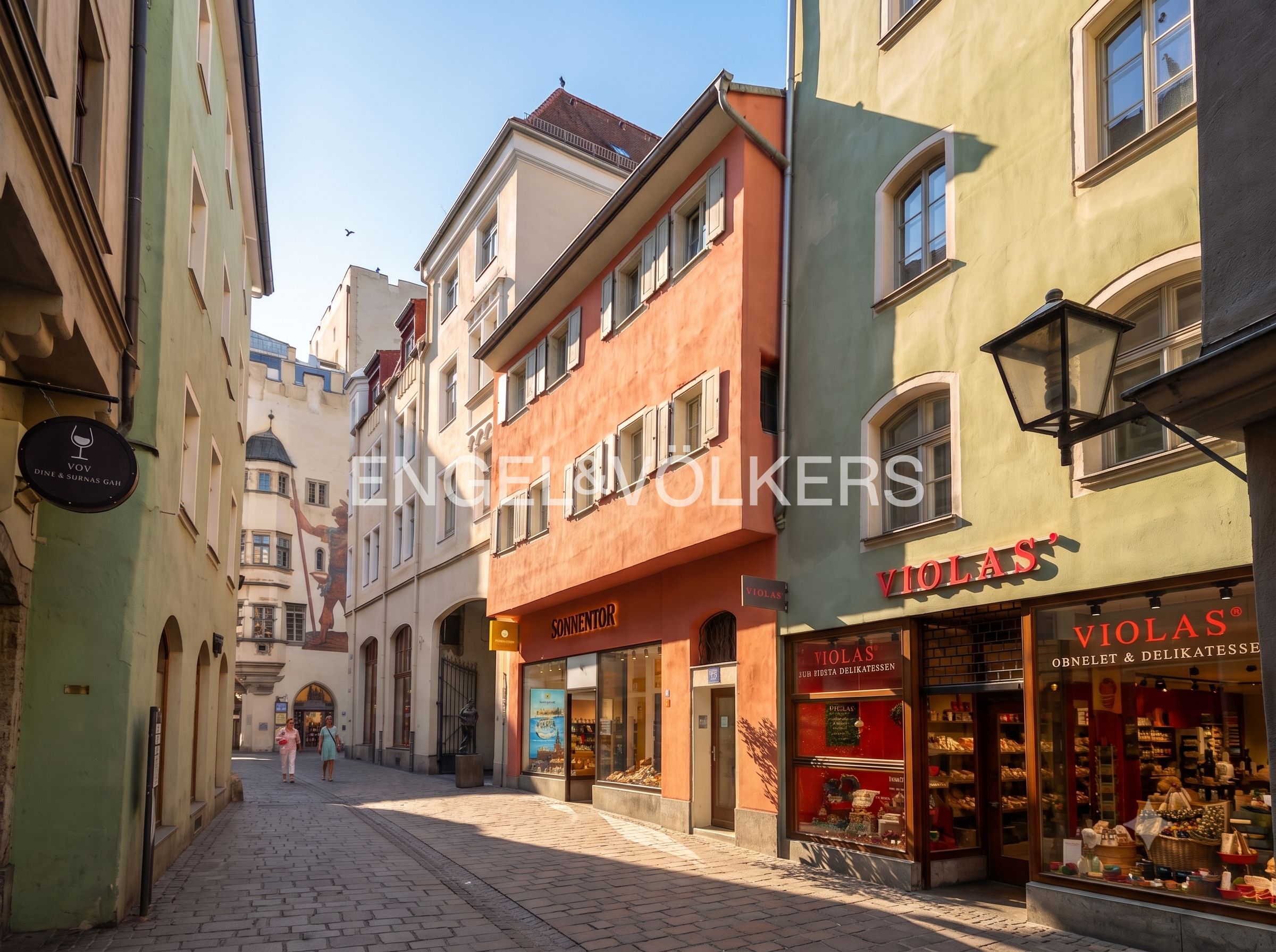 Stilvolles Altstadtwohnen im Erstbezug - exklusive 2-Zimmer-Wohnung mit historischem Charakter