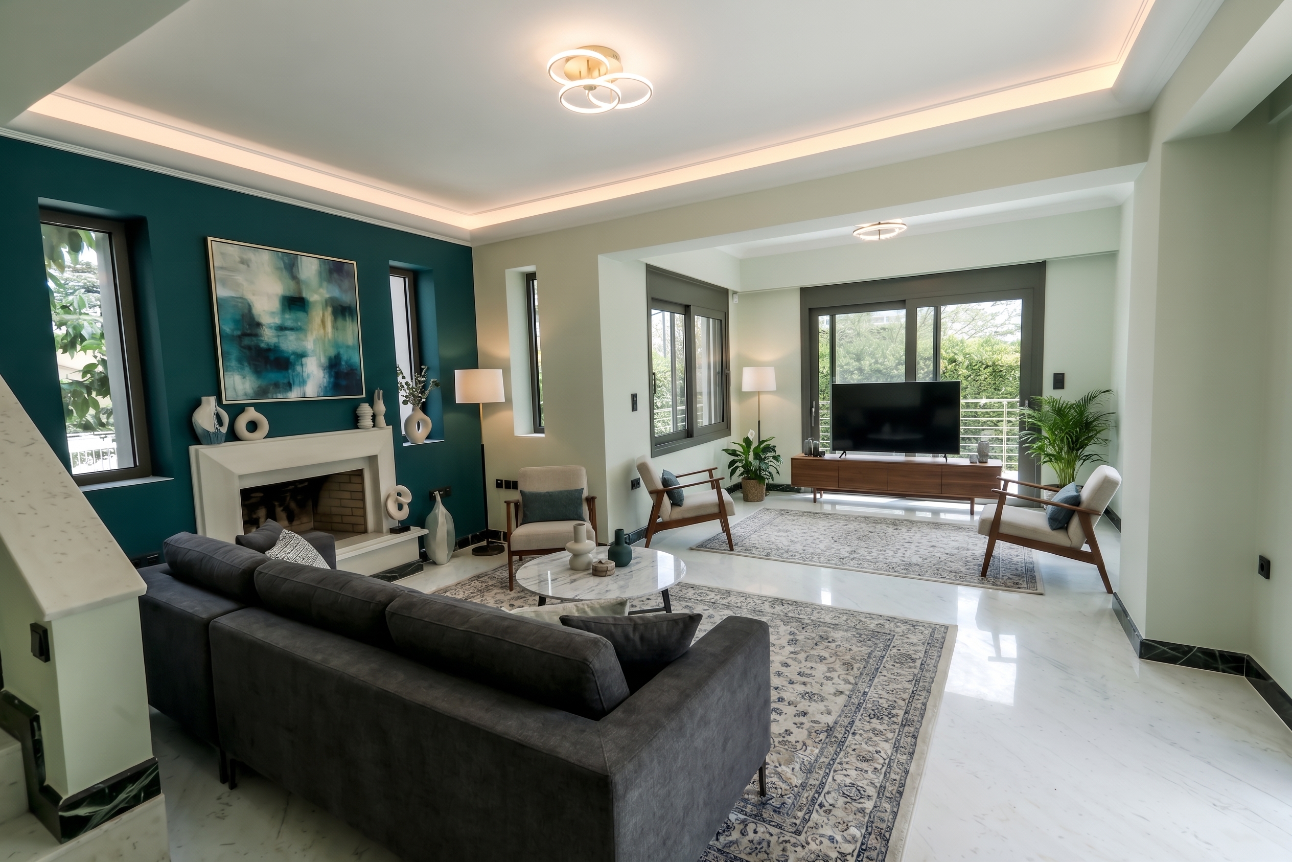 Elegant maisonette located in Dikigorika, Voula