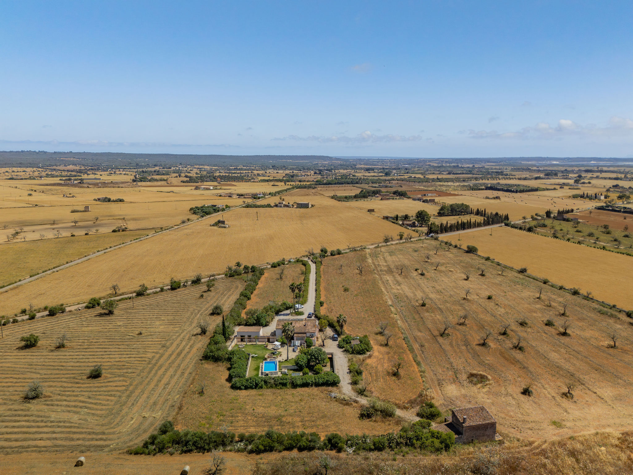 Finca with rental license near Es Trenc