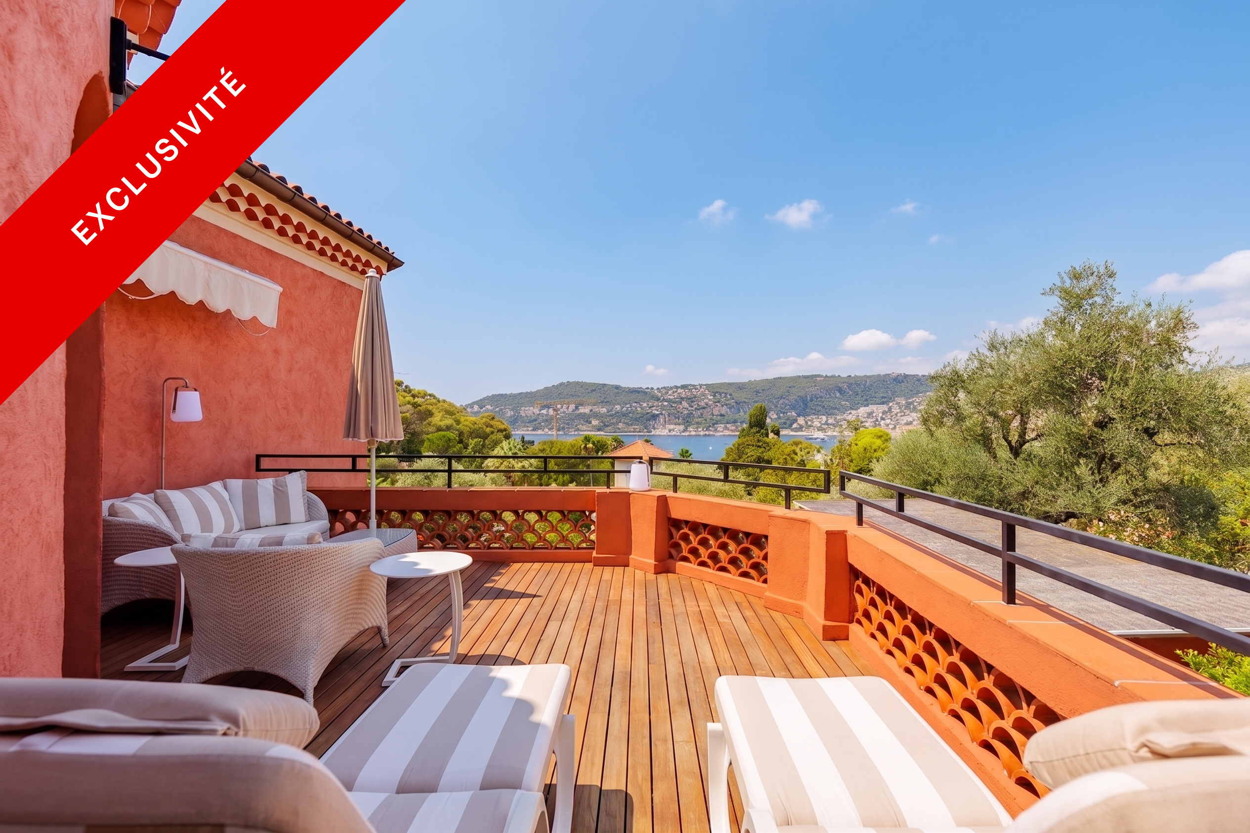 Perle rare à Saint-Jean-Cap-Ferrat : appartement 3 pièces avec vue mer panoramique