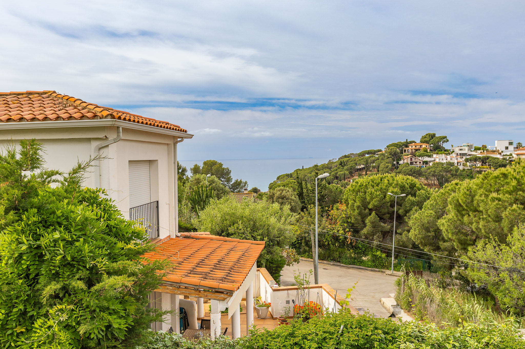 Casa con piscina y excelentes vistas al mar en Arenys de Mar