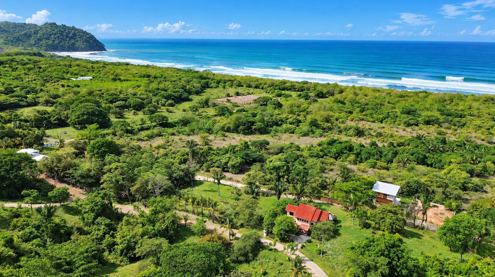Ocean View Retreat in La Reserva: Steps from Playa Camaronal