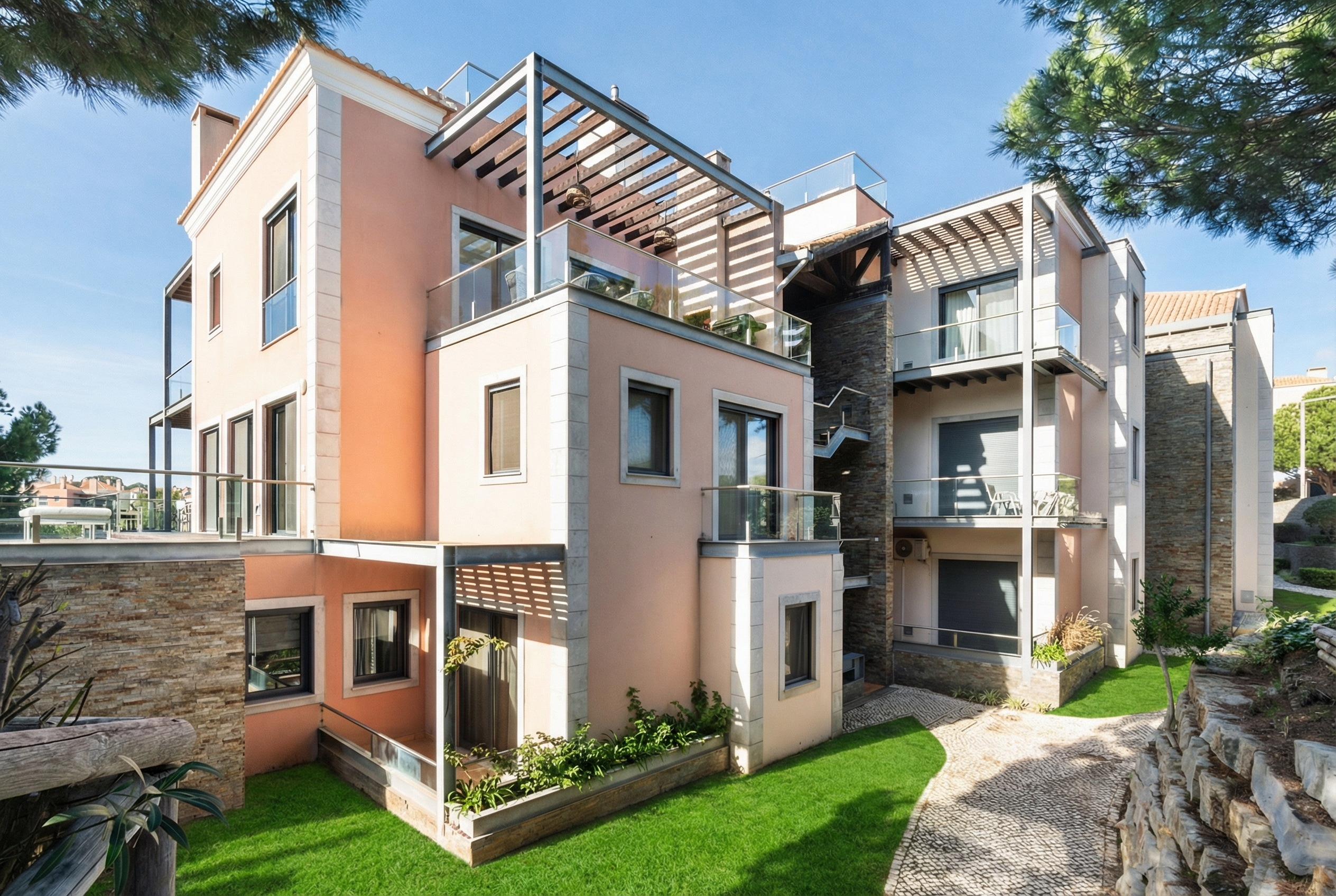 Apartamento de Luxo T2 com Vista Mar, Próximo aos Campos de Golfe em Vale do Lobo