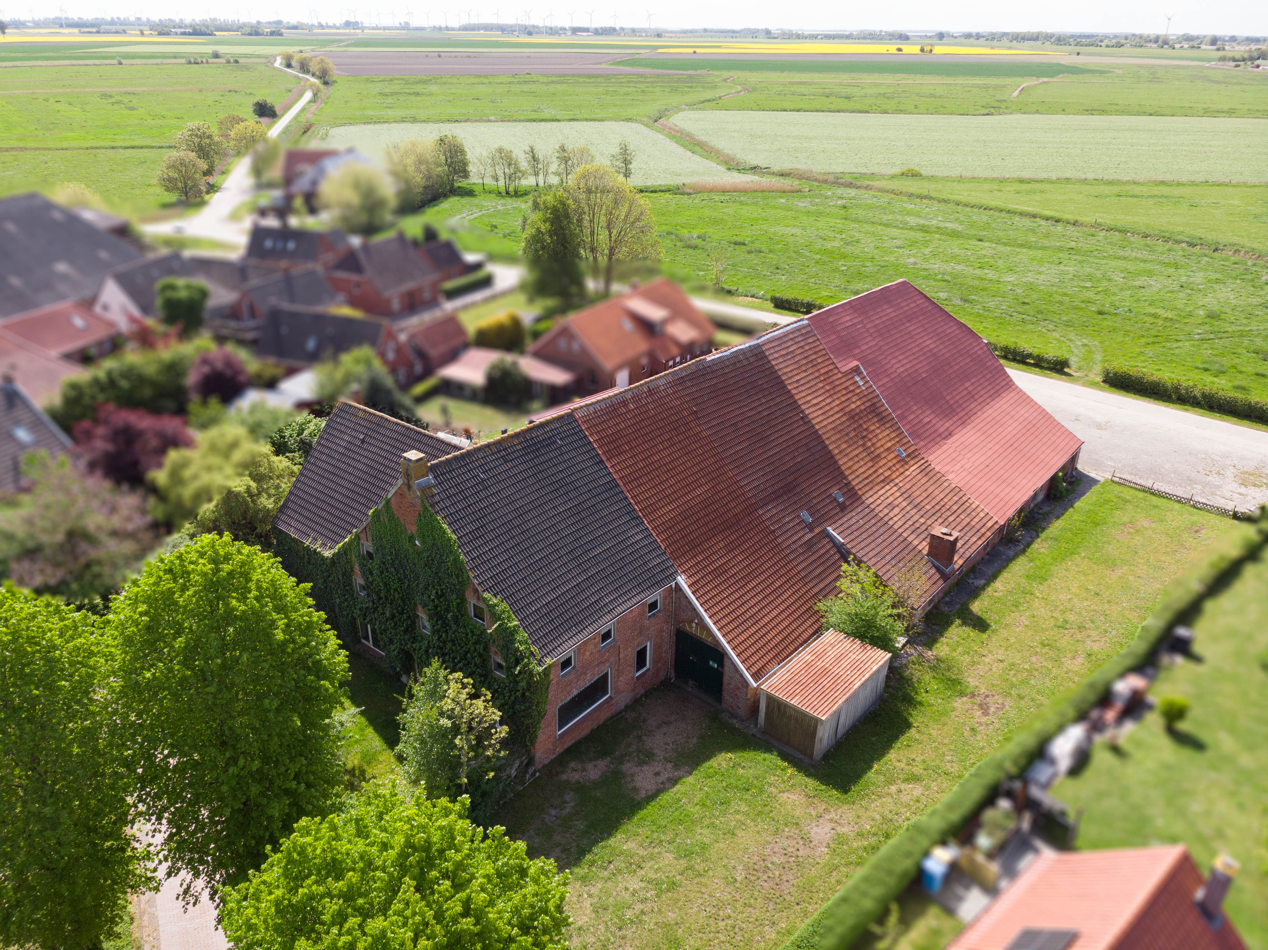 Historischer Gulfhof im idyllischen Rysum
