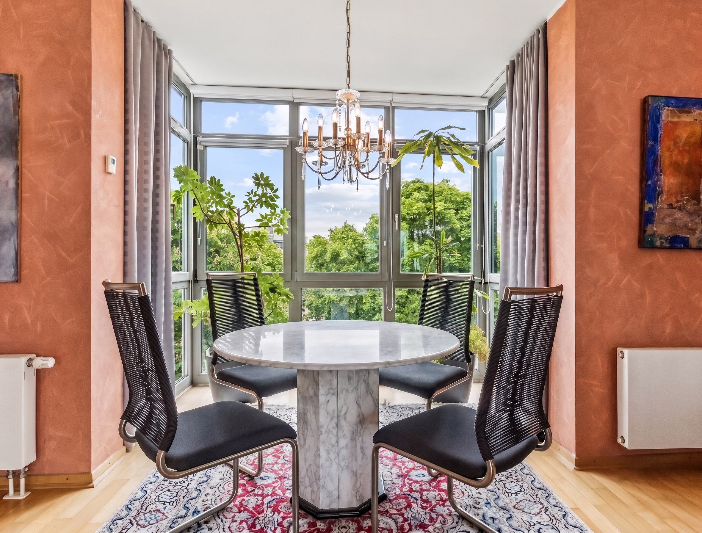 Attractive apartment with a unique layout in Weststadt