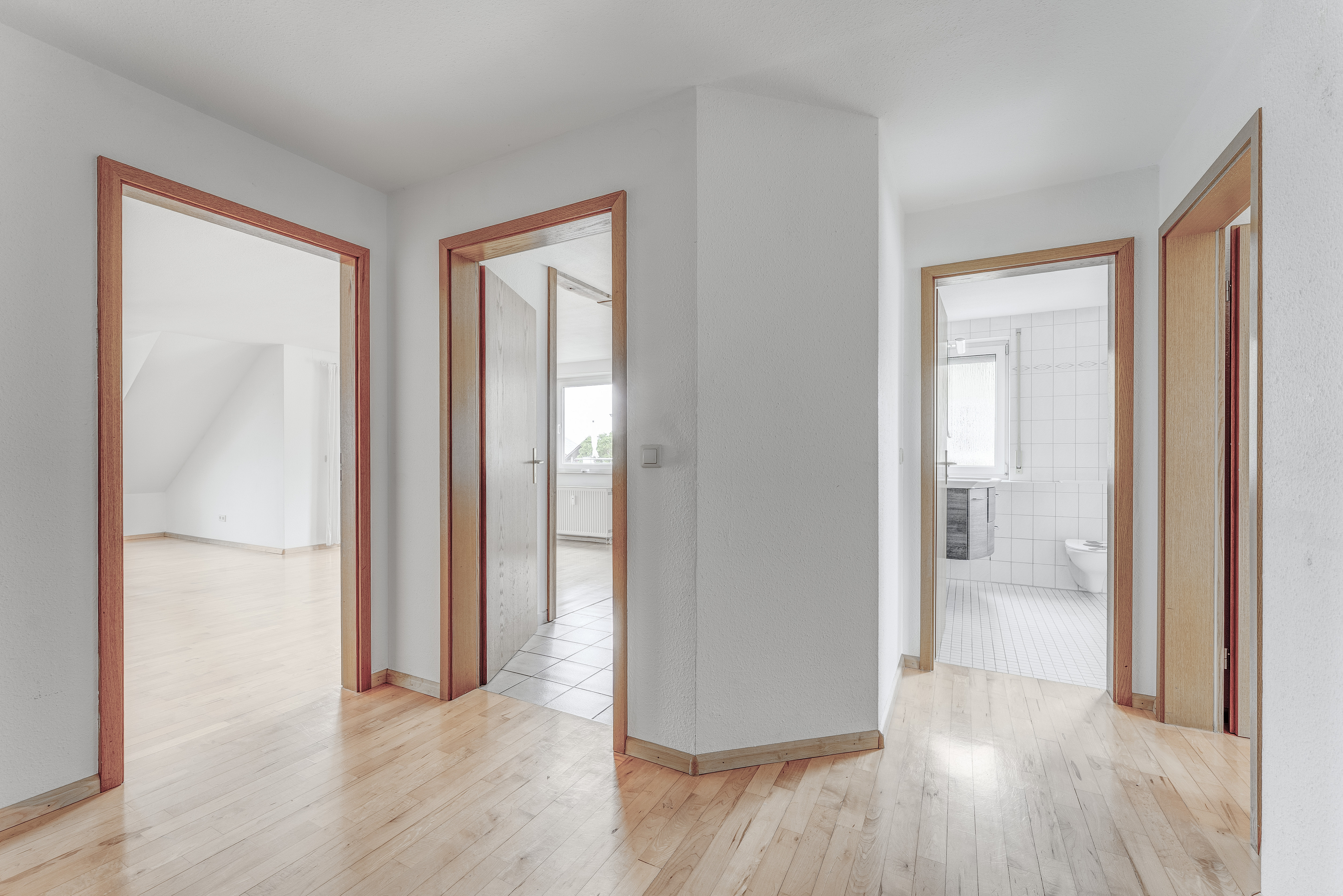 Helle 3 Zimmer Maisonettwohnung