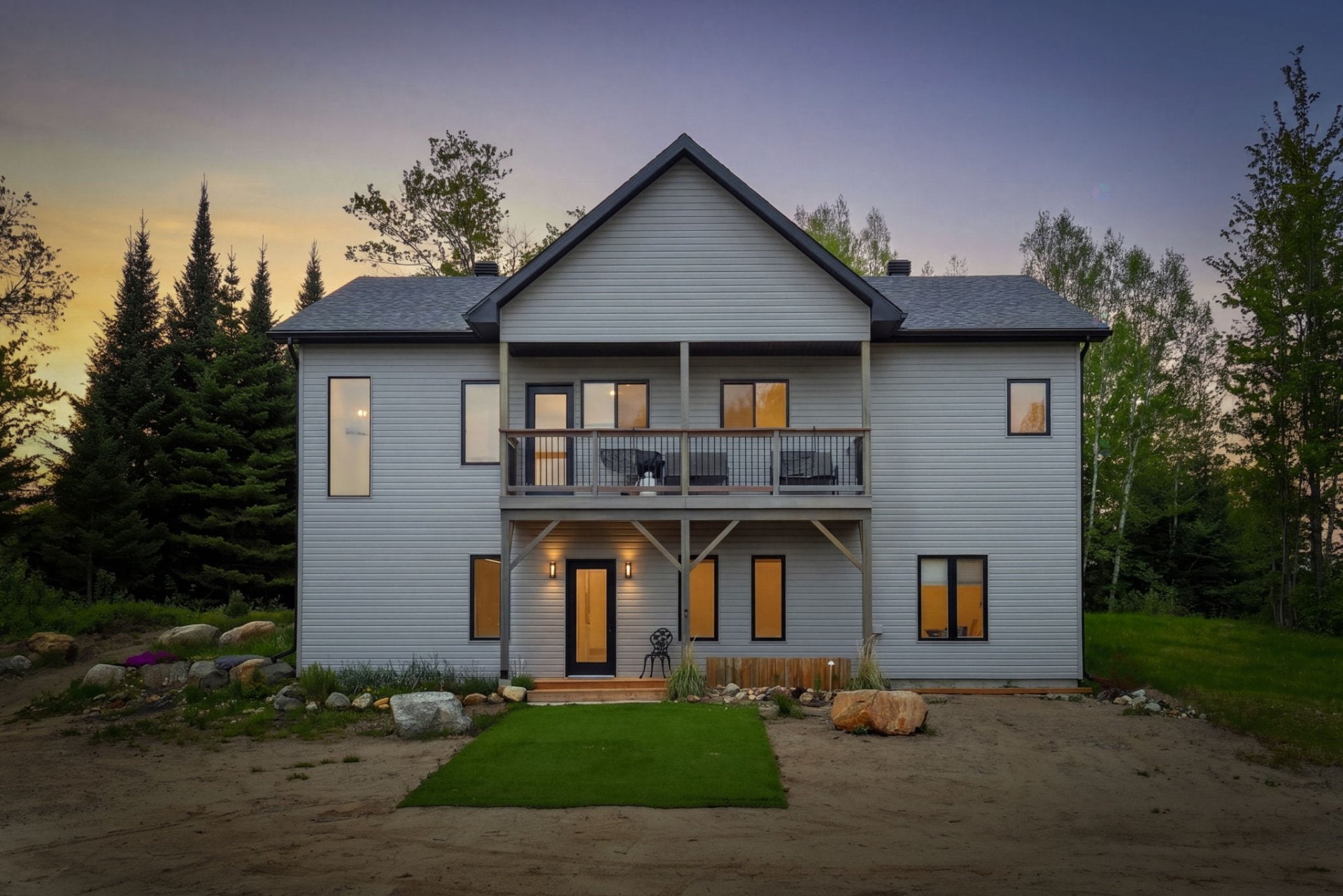 High-end lakeside living with amazing design