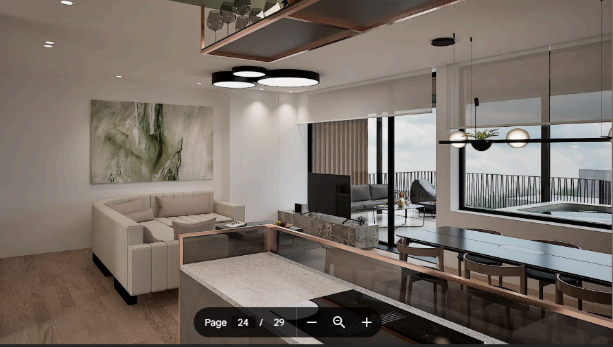 Exclusive penthouse maisonette with sea view in Ano Glyfada