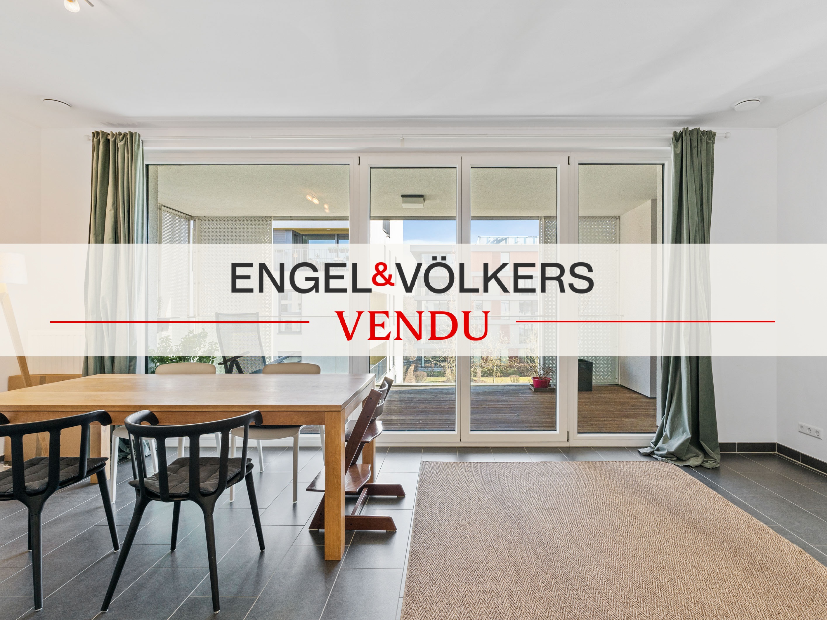 Beautiful 2-Bedroom Apartment with Spacious Terrace – Kirchberg-Weimershof