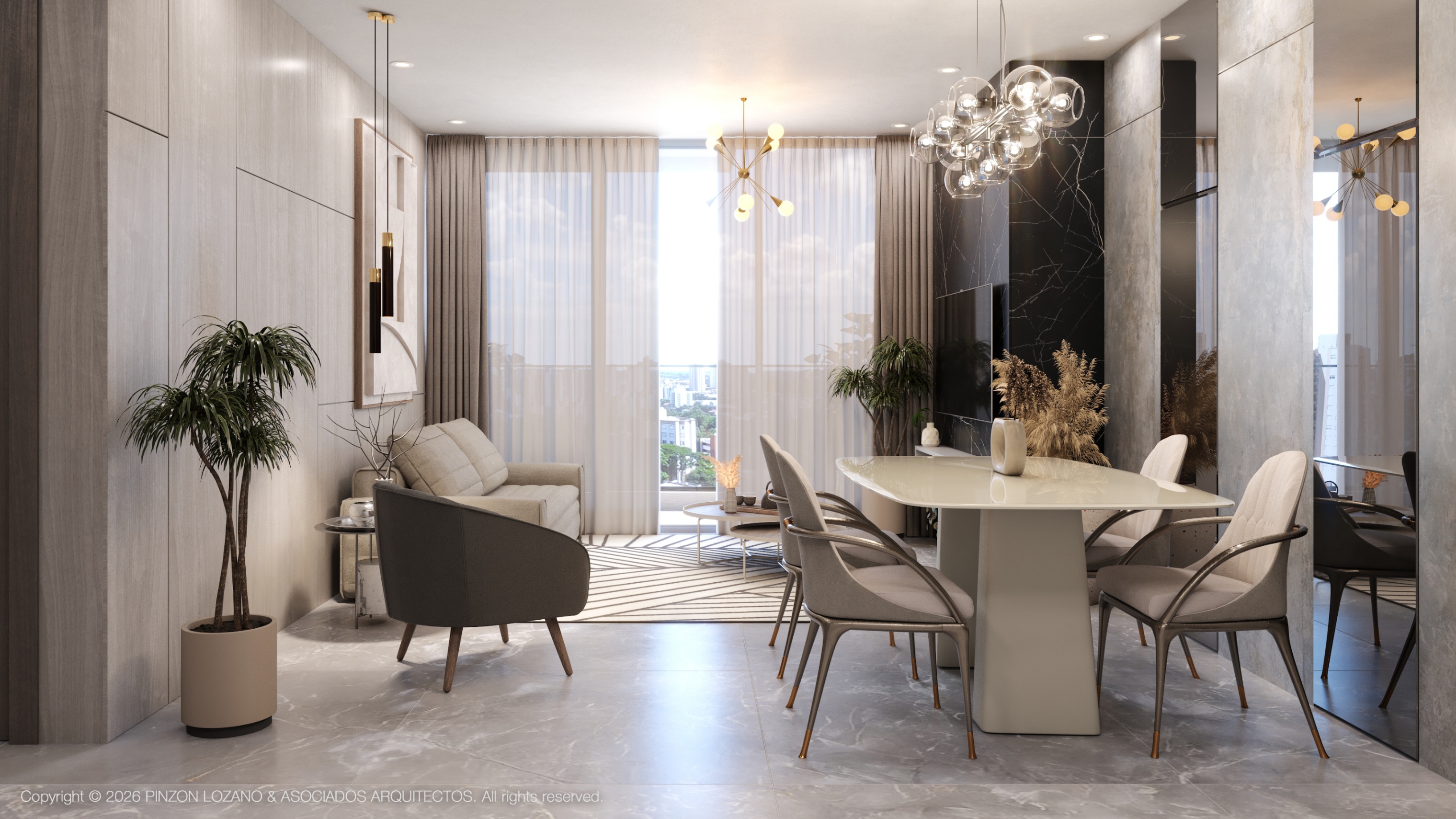 Exclusive 3-Bedroom + Den Residence