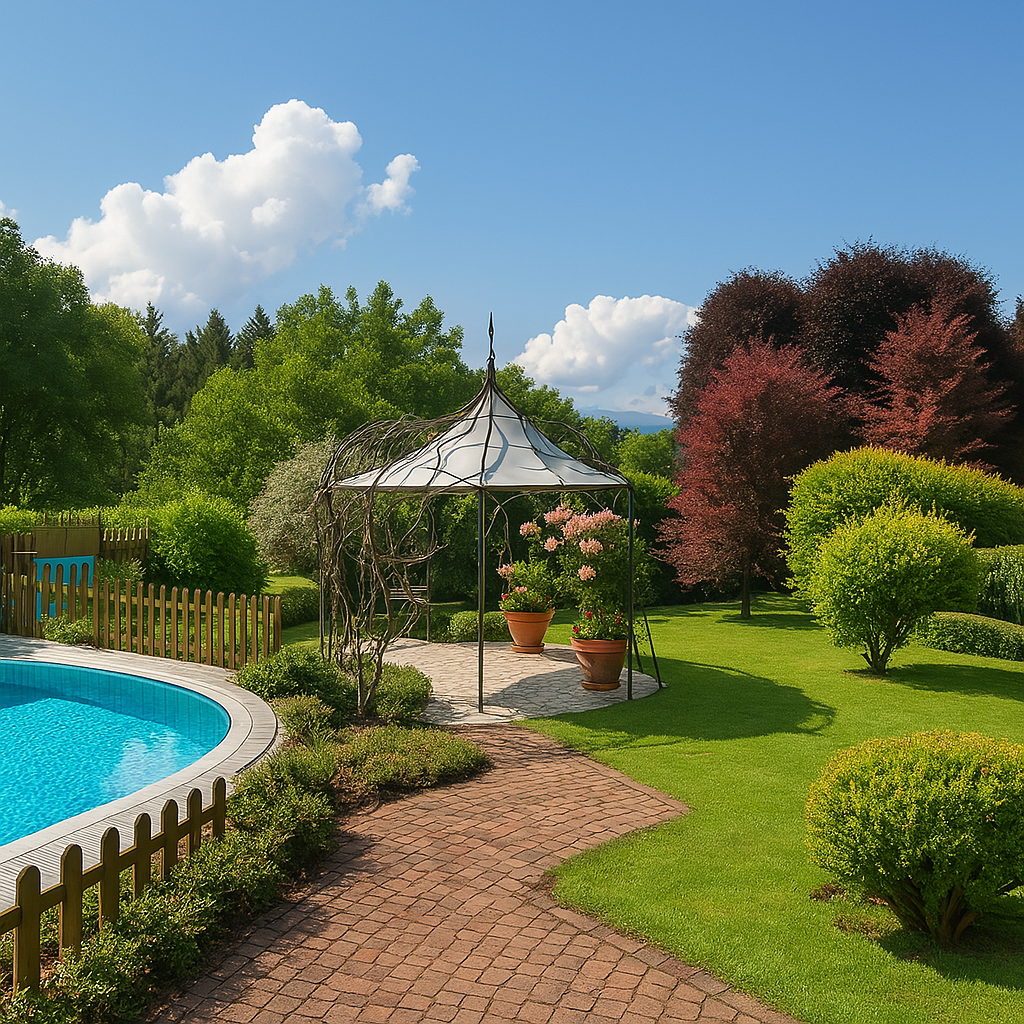 Elegance and prestige: luxury villa with park and pool