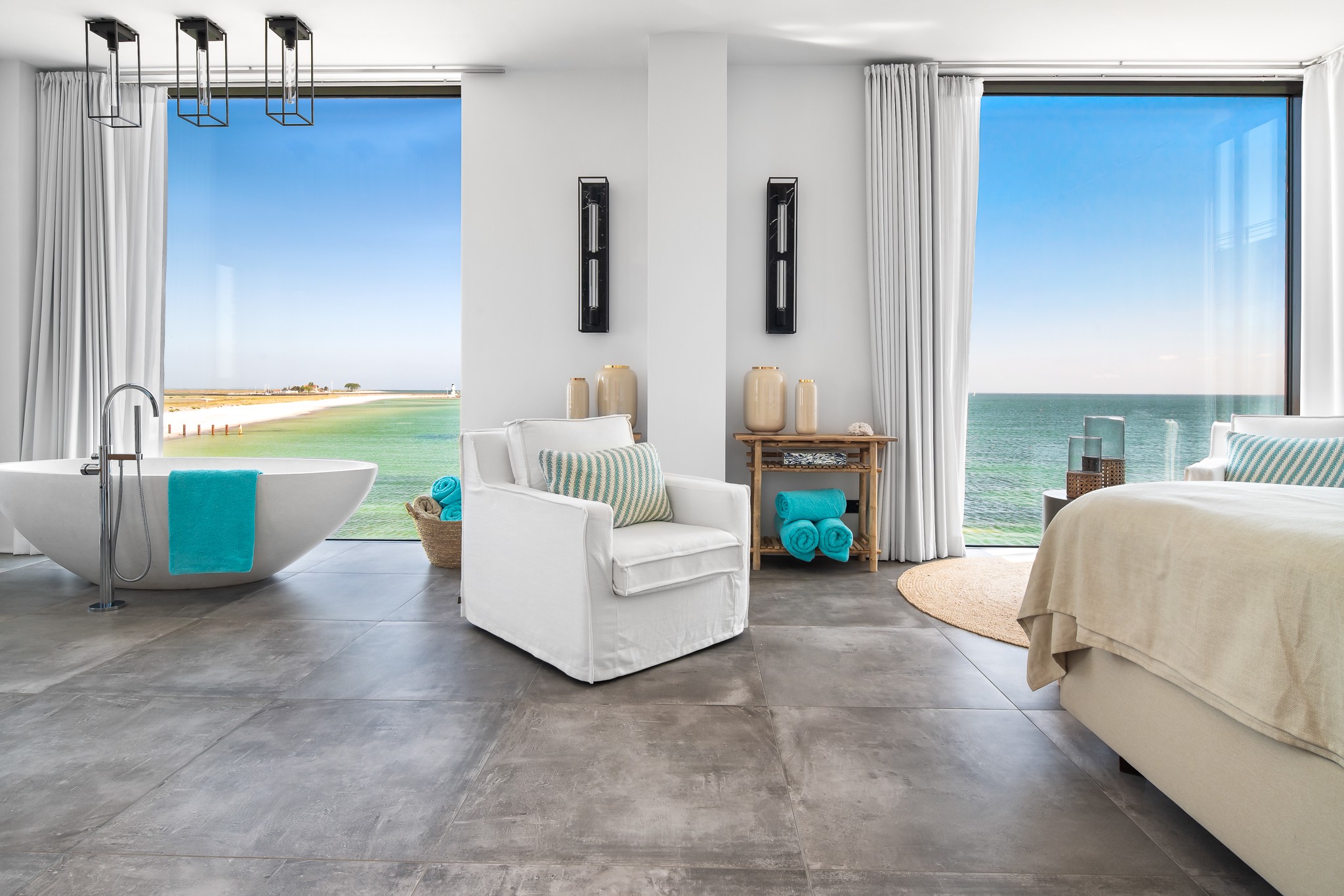 Erste Reihe Ostsee | Luxuriöses Ferienhaus | Separate Gästewohnung | Atemberaubender Blick von Schleimünde bis nach Dänemark