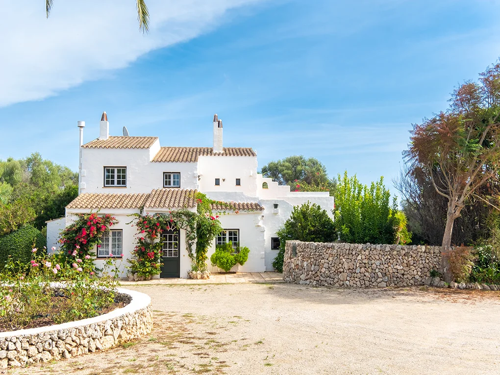 Beautiful, versatile country home with  pool and spa in Menorca