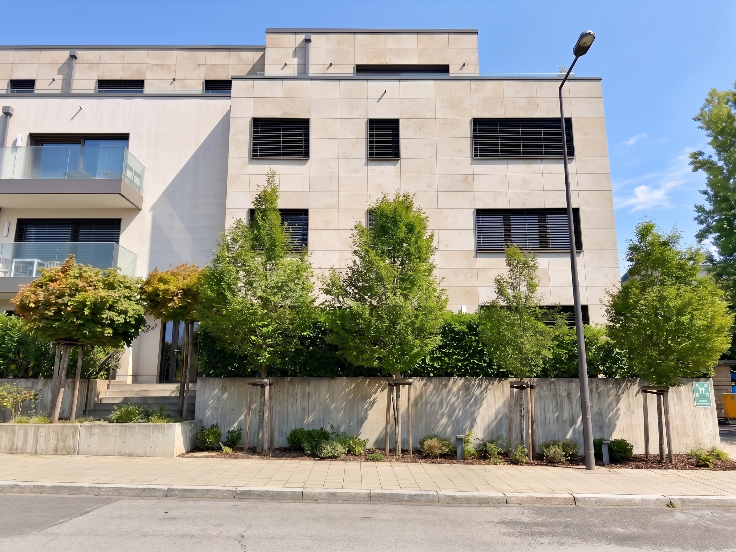 Superbe appartement 2 chambres avec grande terrasse et jardin privatif au Limpertsberg [Modifié par IA]